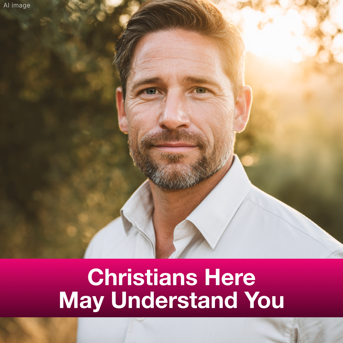 Warm Echoes Facebook ad: Looking For Christian Men Online?