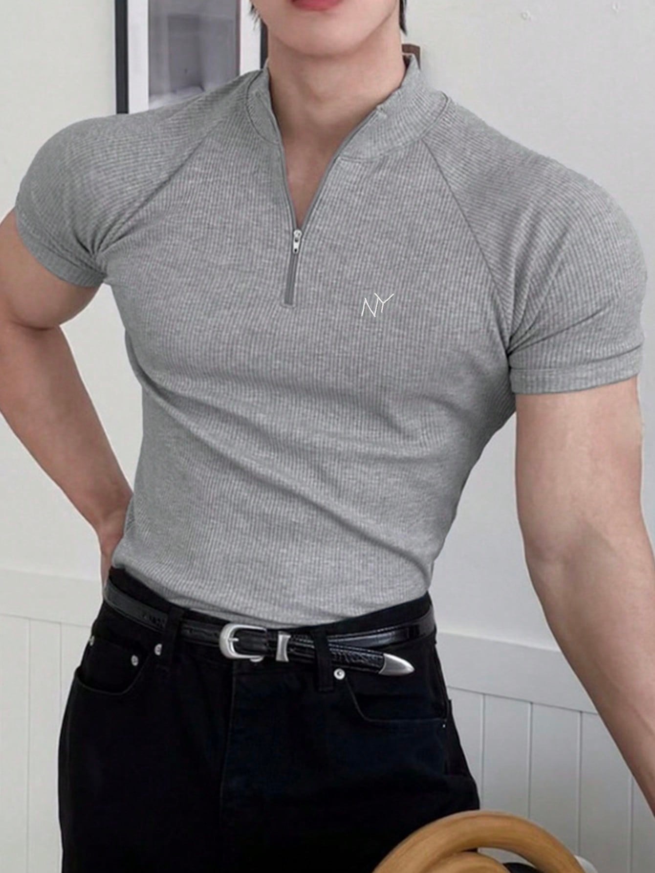 SHEIN MEN Facebook ad: Step into confidence with our thoughtfully designed men's…