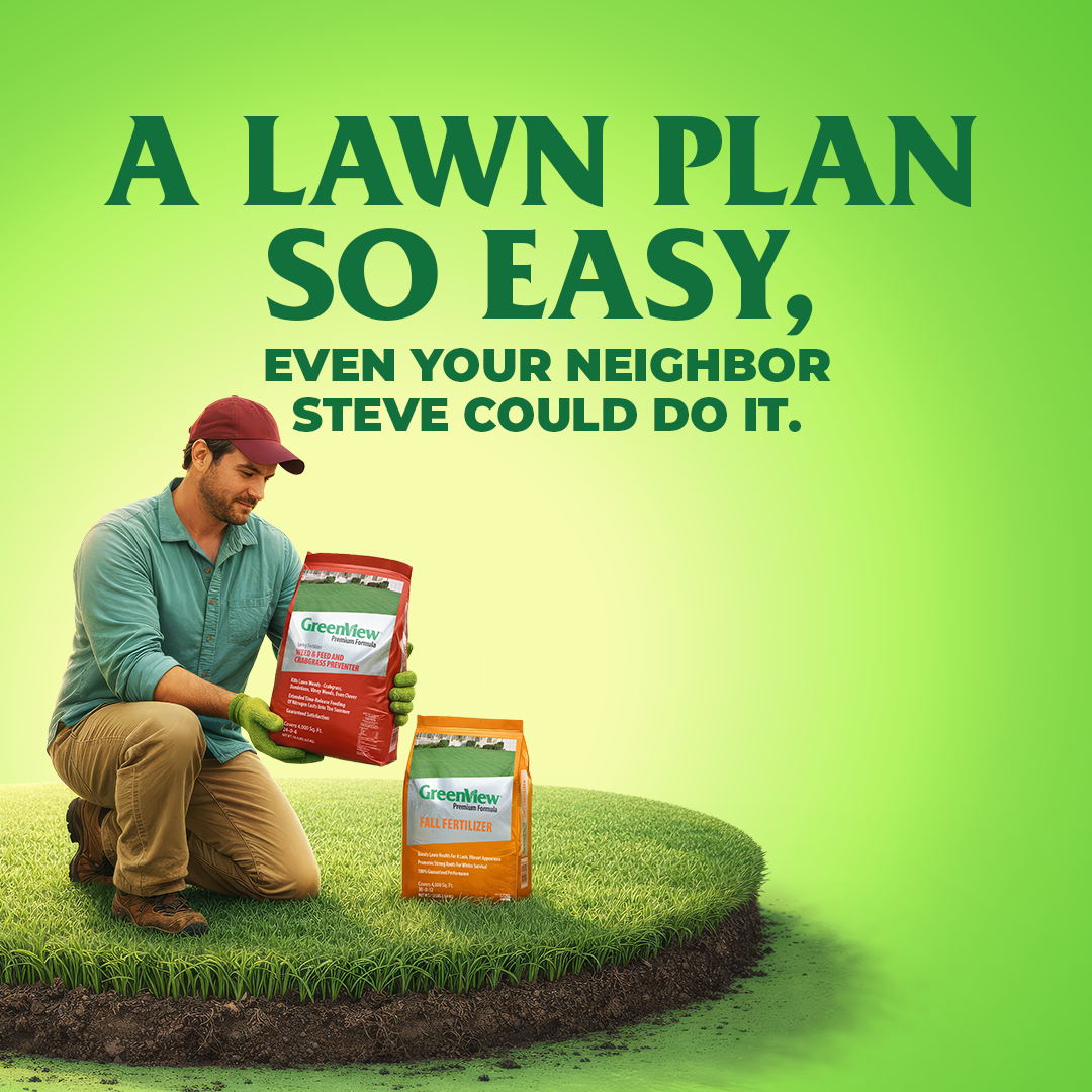 GreenView Lawn Products Facebook ad: Better fertilizer. Better science.