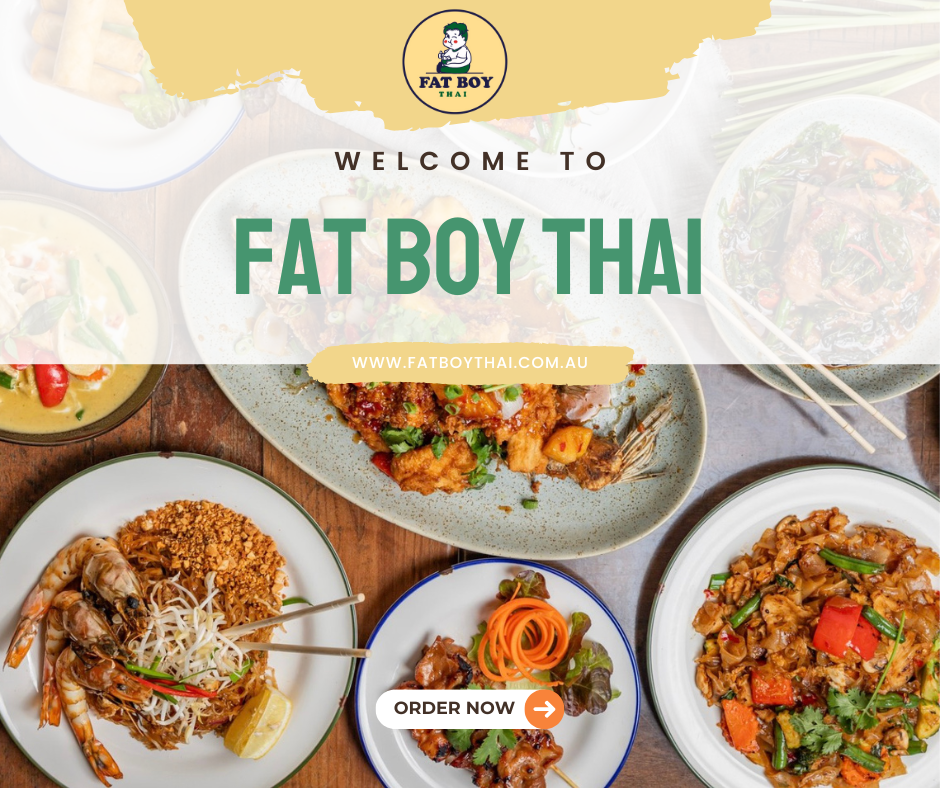 Fat boy Thai restaurant Facebook ad: Welcome to Fat Boy Thai!