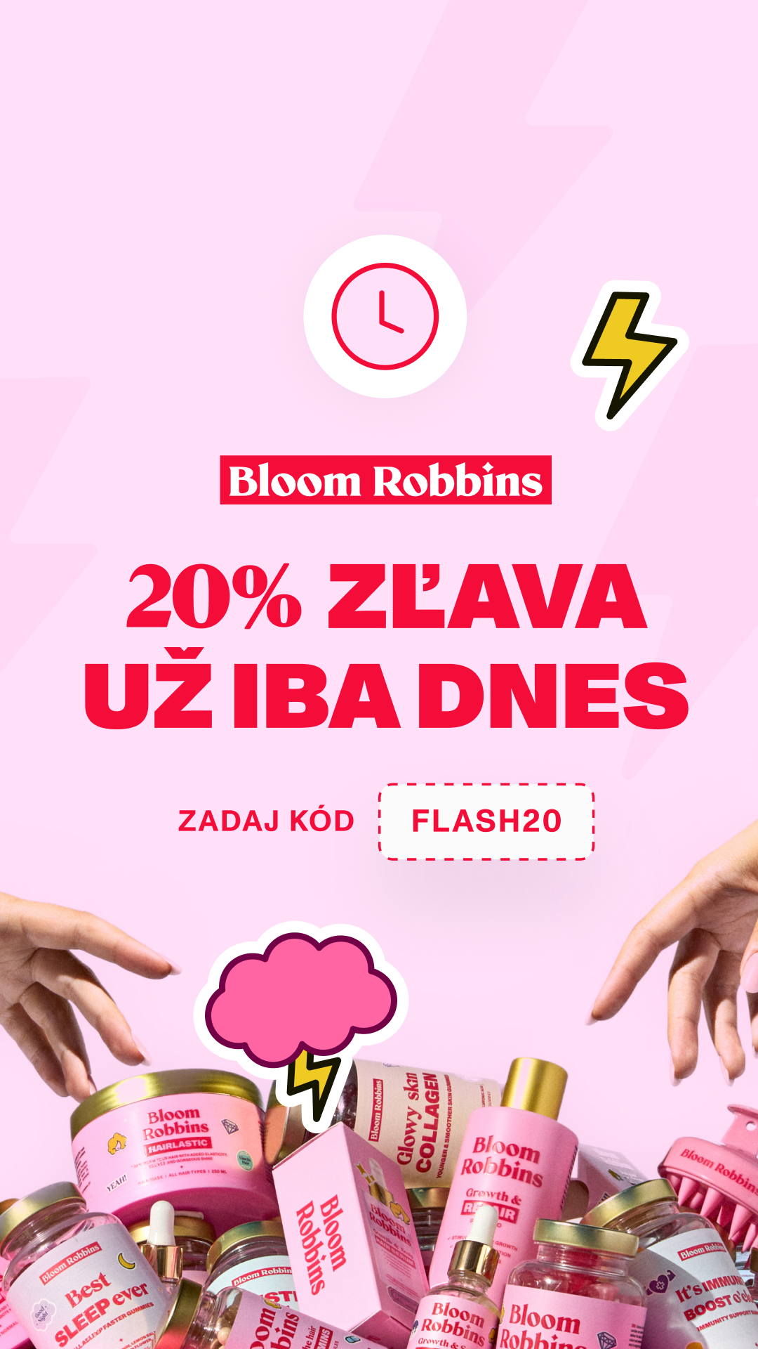 Bloom Robbins SK/CZ Facebook ad