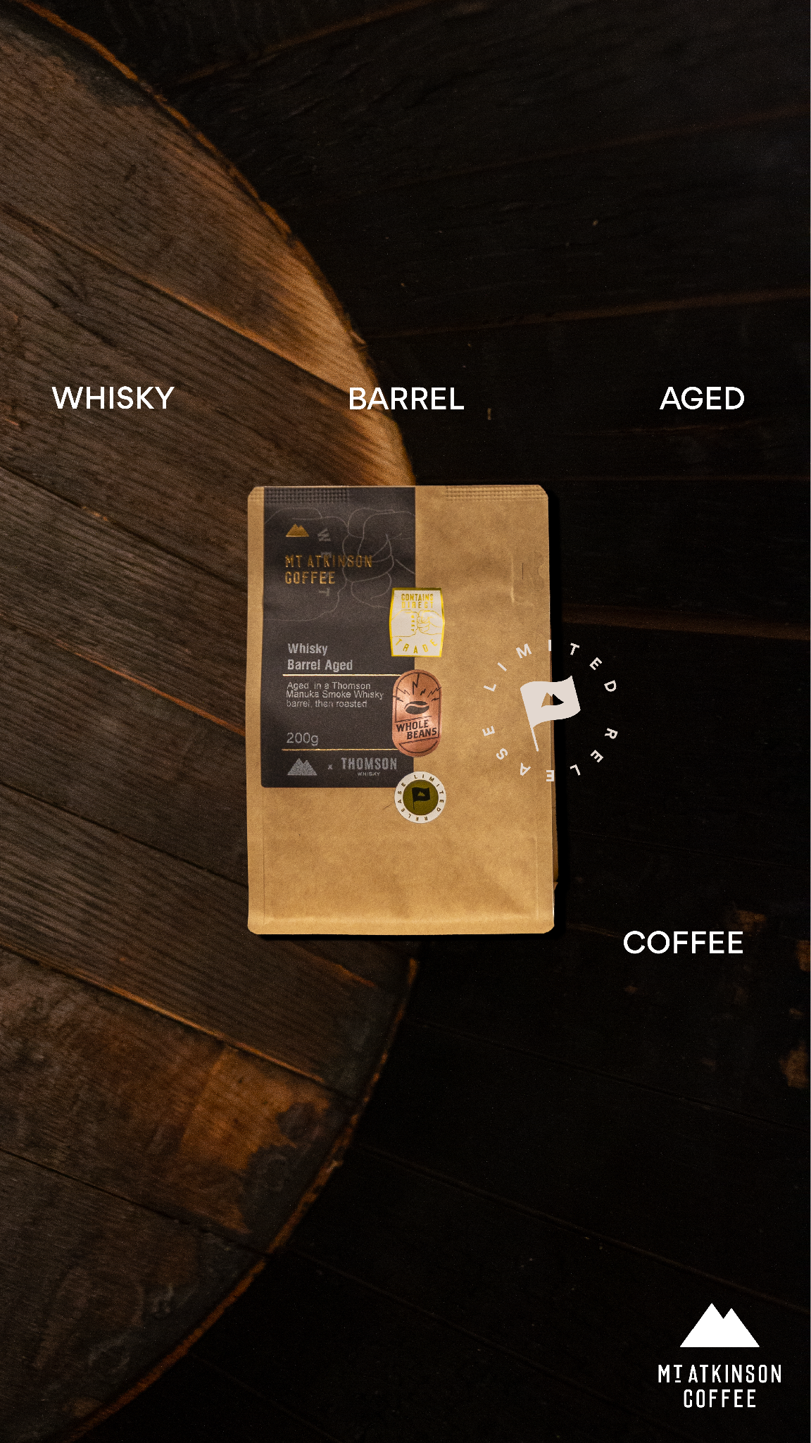 Mt Atkinson Coffee Facebook ad
