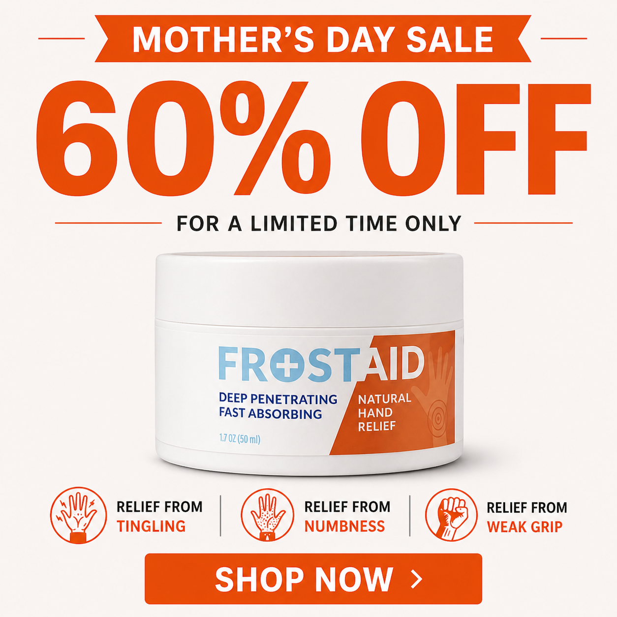 Frost Aid Facebook ad