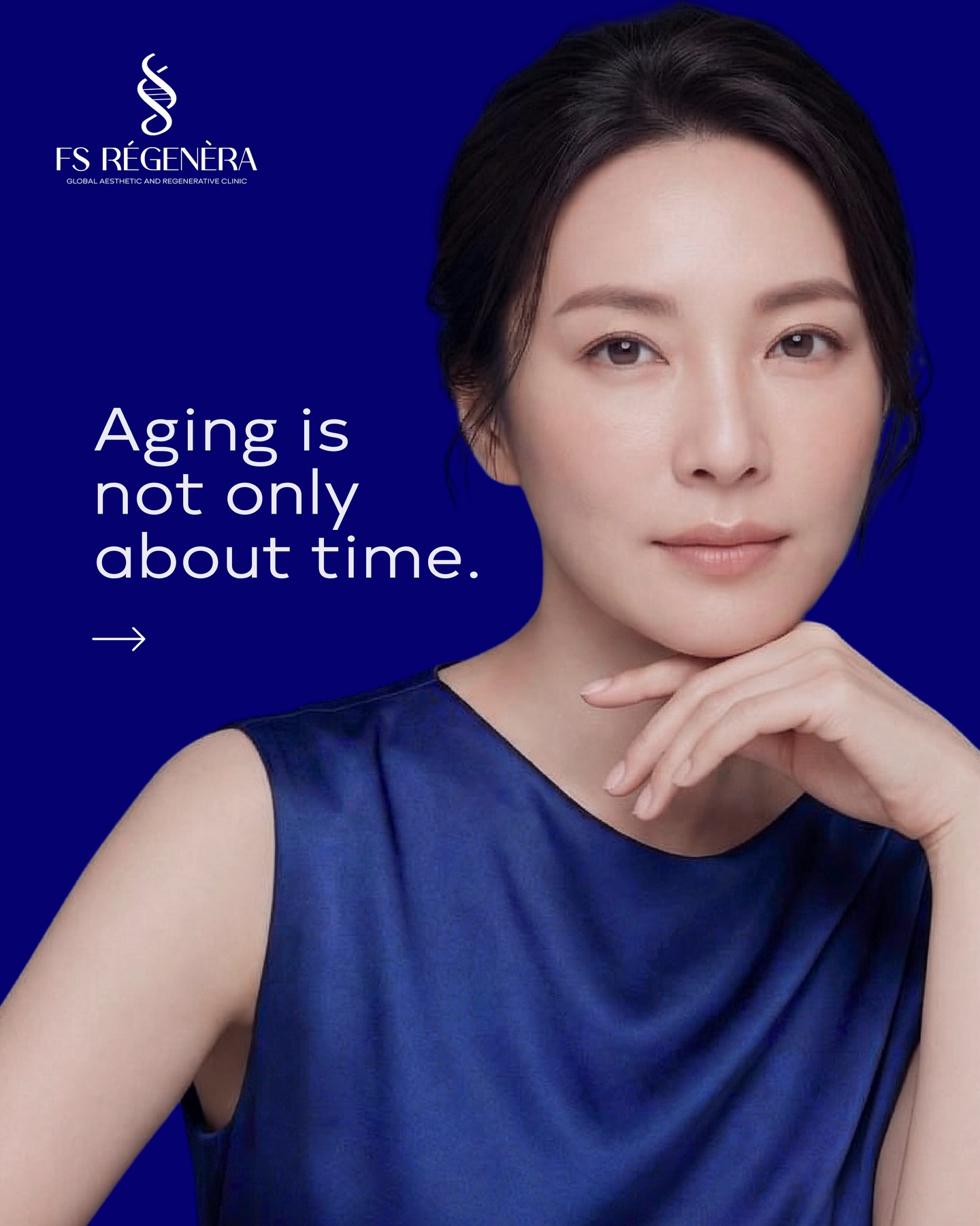 FS Regenera Facebook ad: At FS RÉGENÈRA, beauty is approached as a…