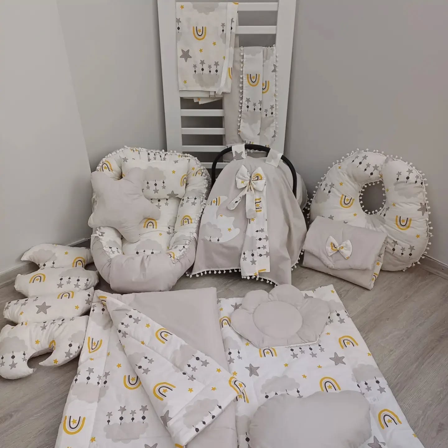 Mery puset1 Facebook ad: Yeni doğan bebek seti 15 parça babeynest set…
