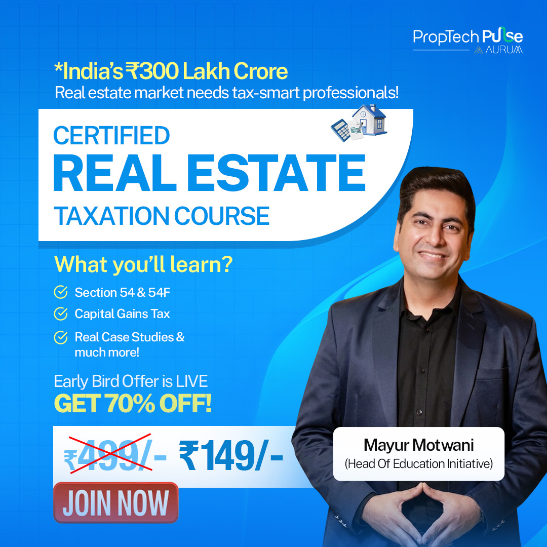 Aurum PropTech Limited Facebook ad: Join India's ₹300 Lakh Crore Market