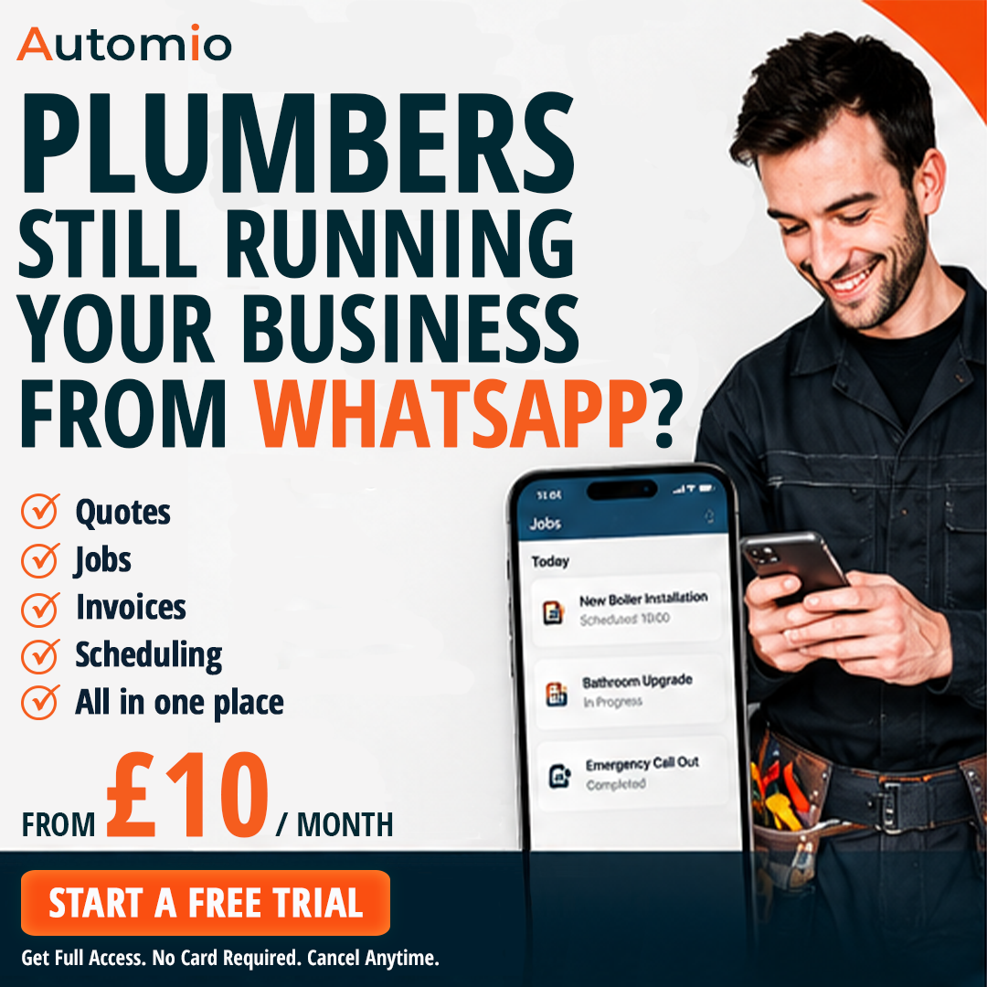 Automio - Field Management Software Facebook ad: From £10 per month!