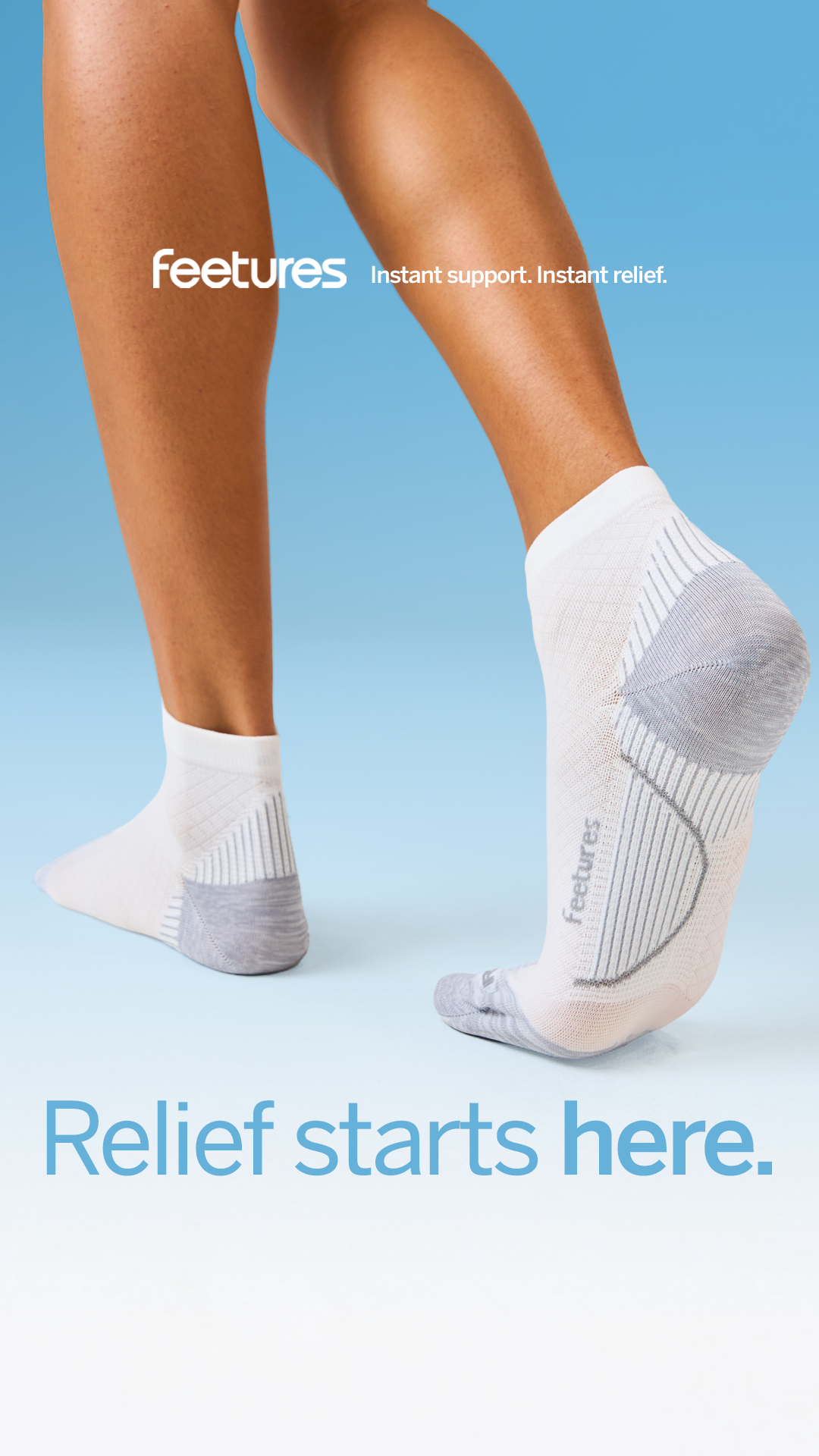 Feetures Facebook ad