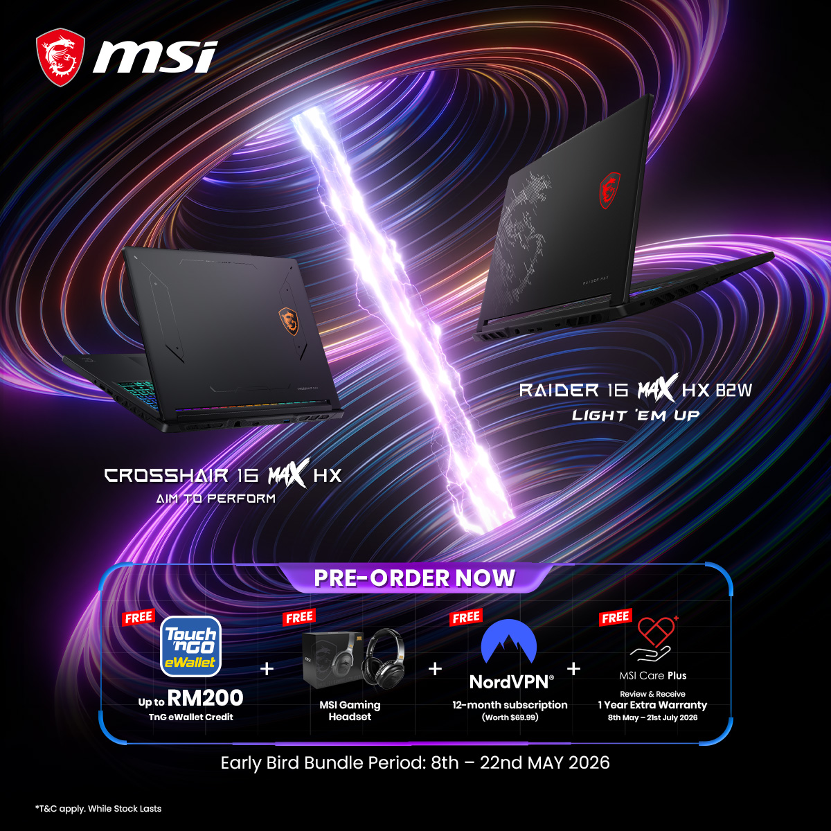 MSI Gaming Facebook ad