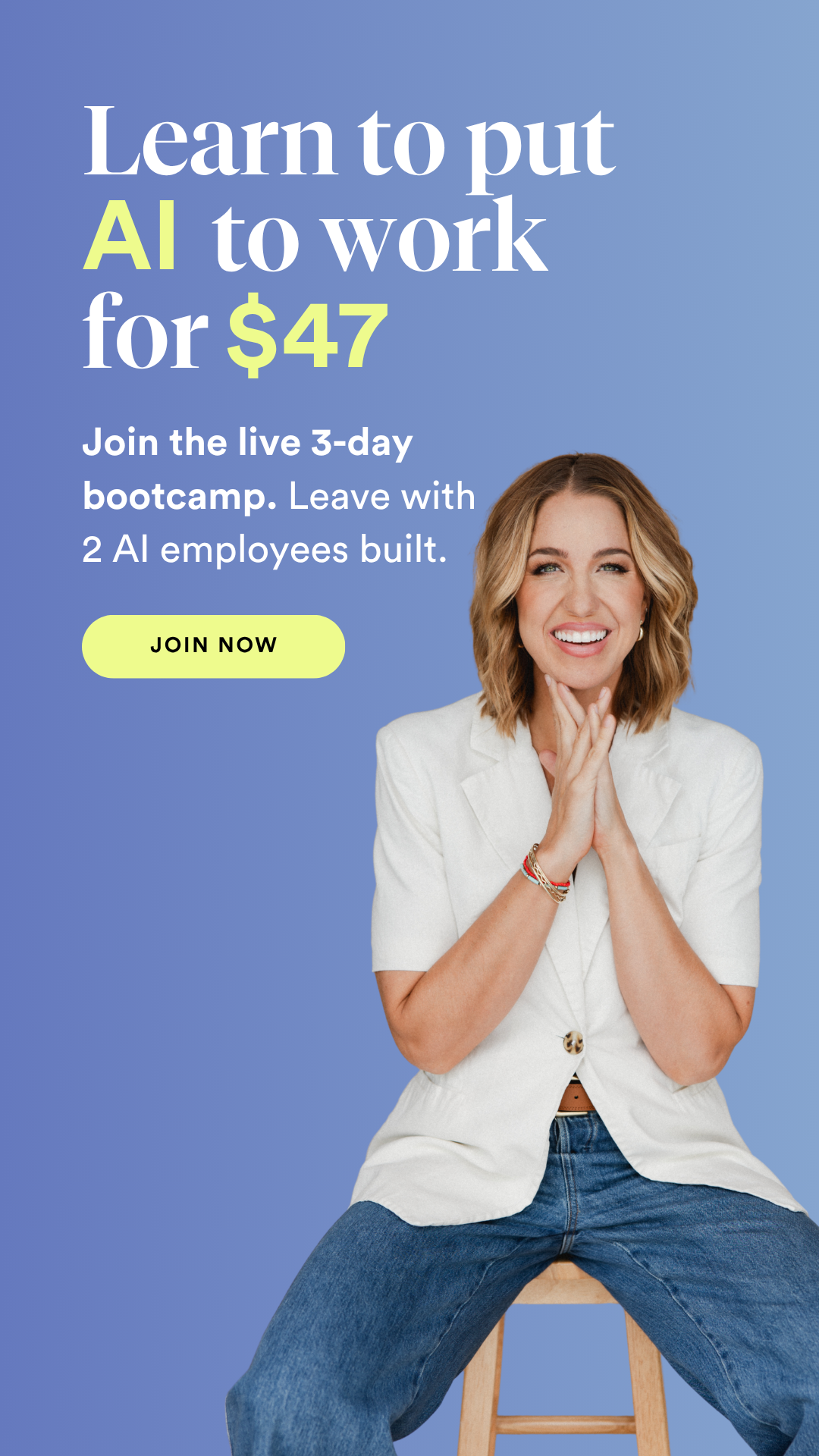 Jenna Kutcher Facebook ad