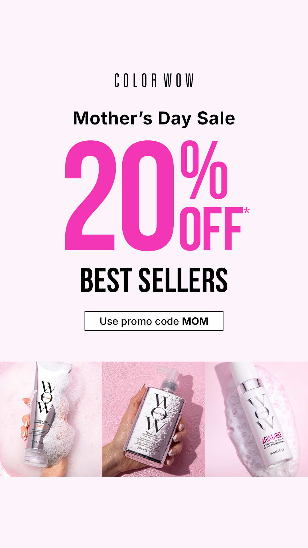 Color Wow Facebook ad
