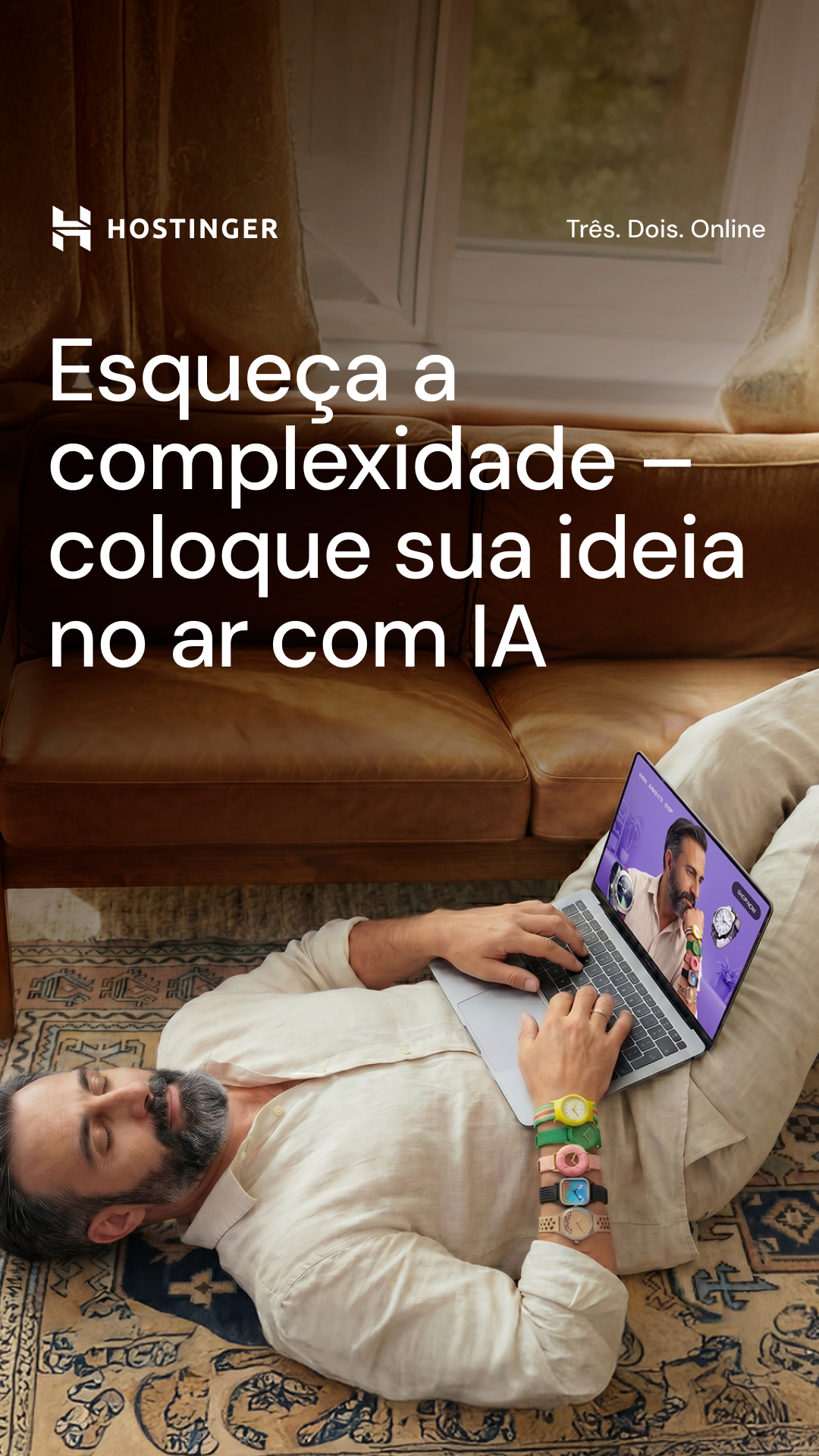 Hostinger Facebook ad