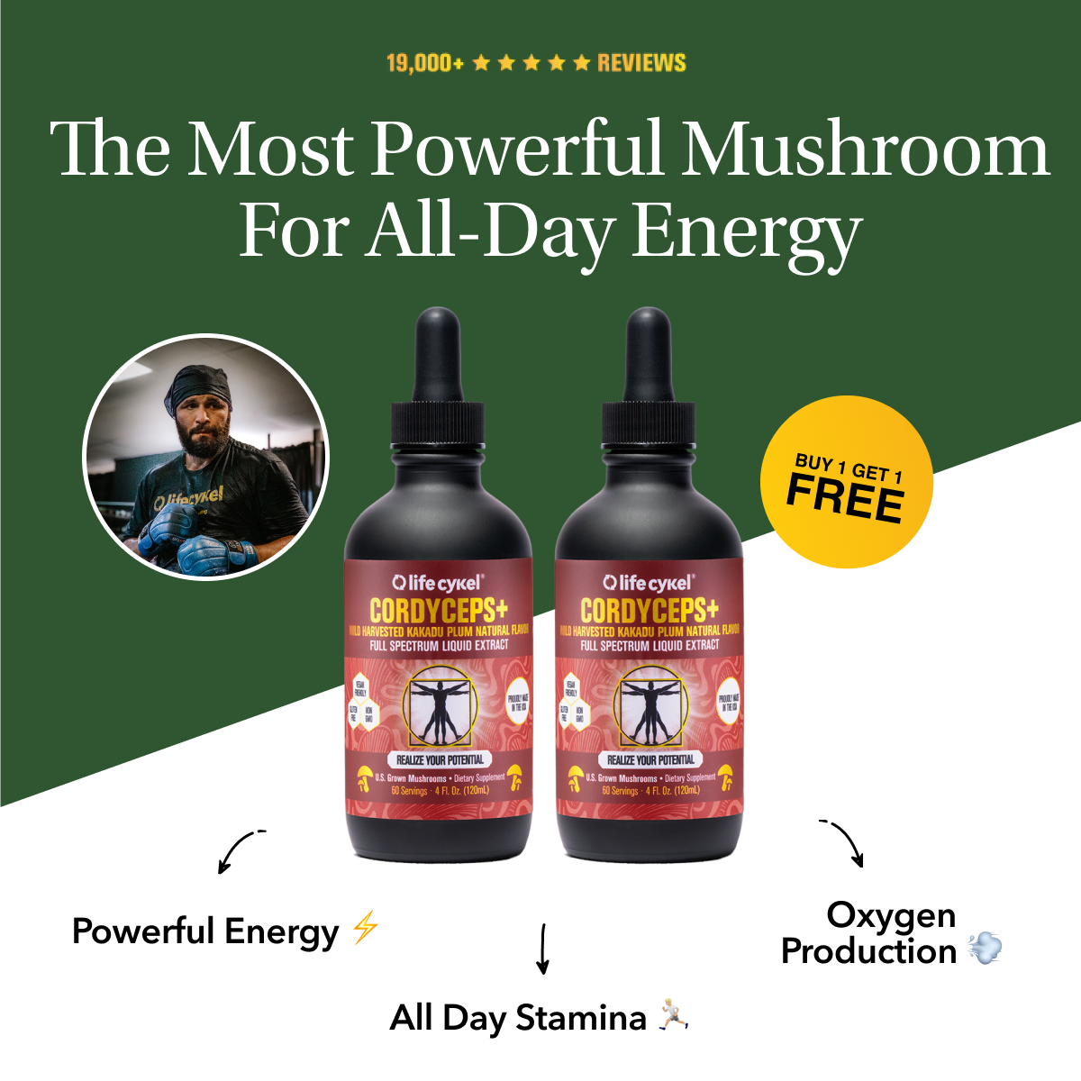Jorge Gamebred Masvidal Facebook ad: Try THIS to DOUBLE your energy