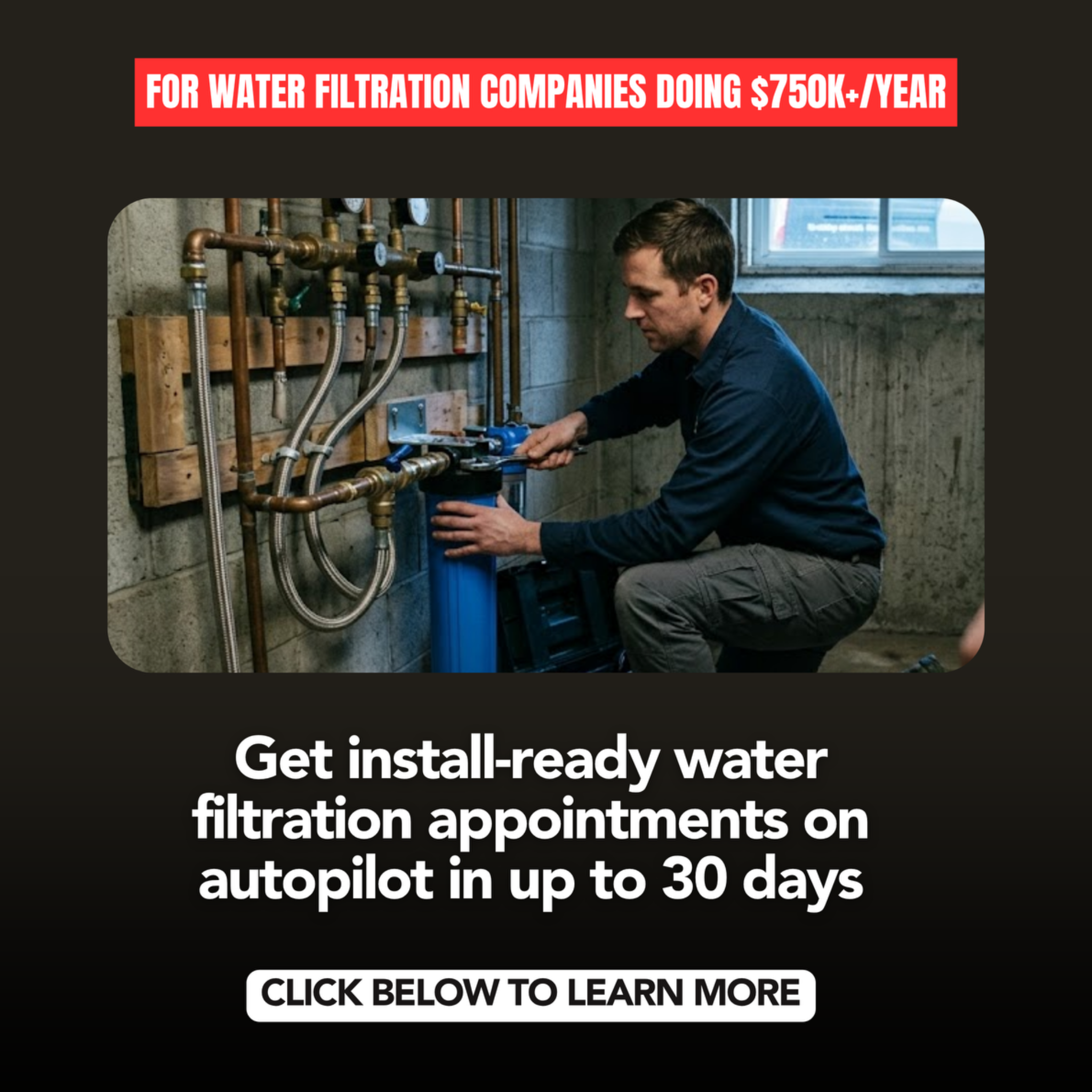 Now Booked Marketing Facebook ad: Fill Your Pipeline With Install-Ready Appointments