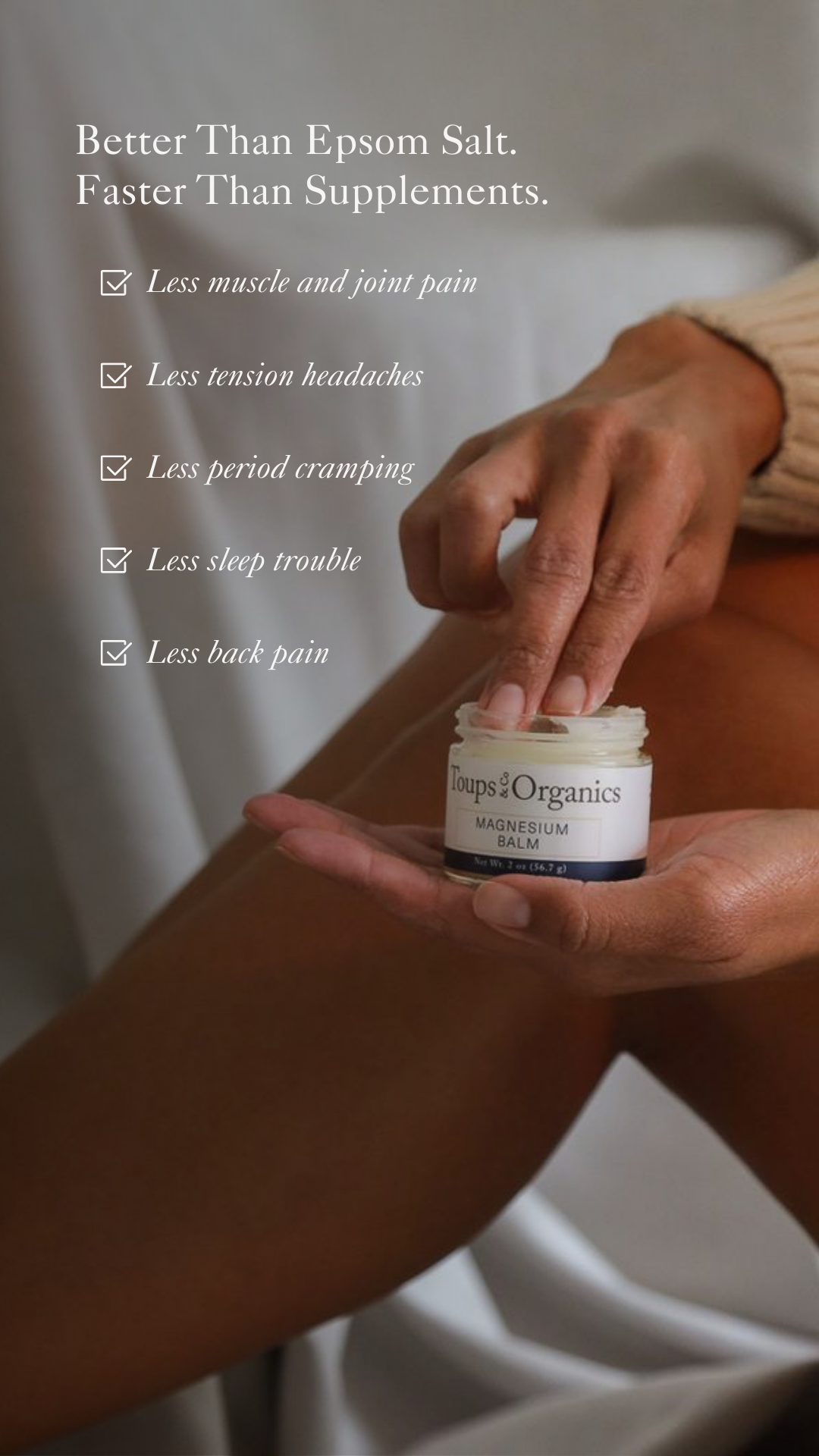 Toups and Co Organics Facebook ad