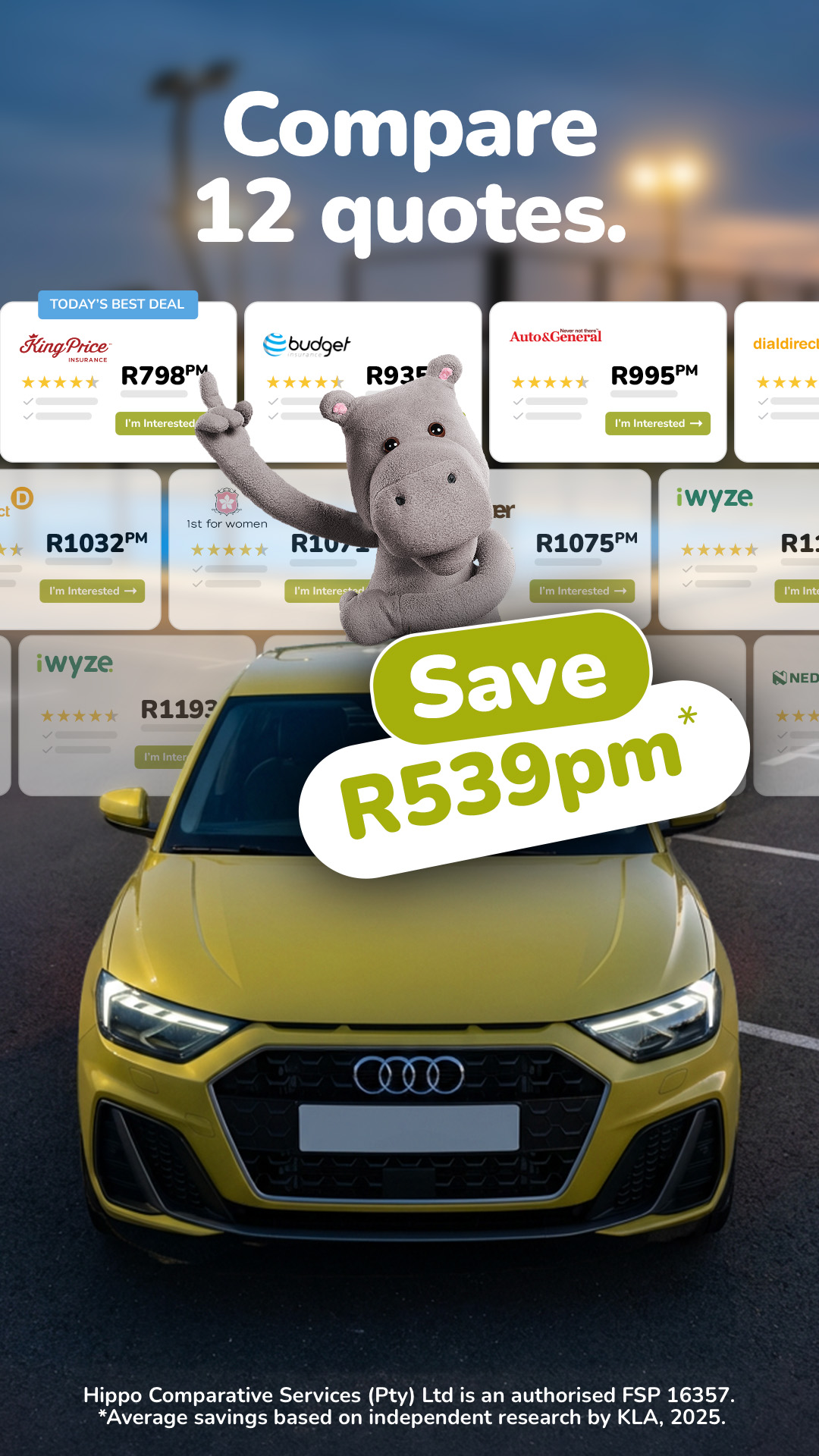 Hippo.co.za Facebook ad