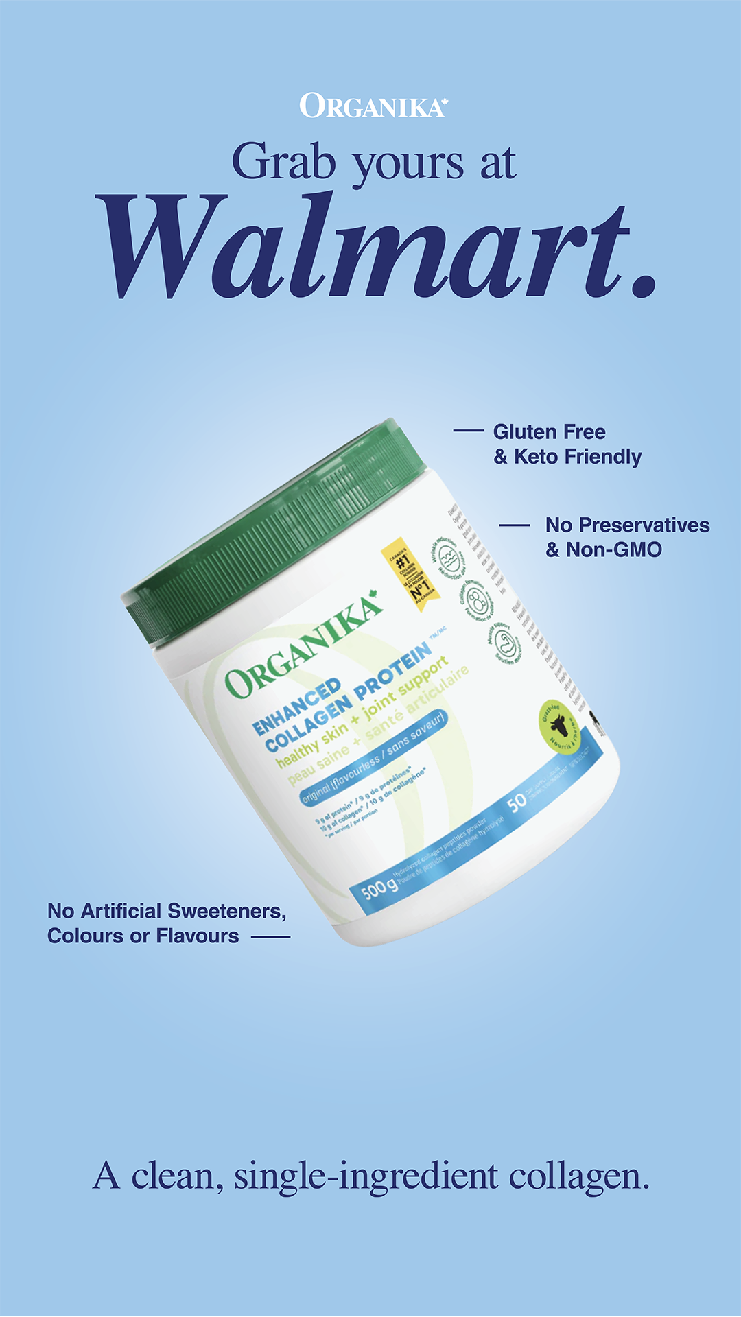 Organika Health Facebook ad from Jun 17, 2026
