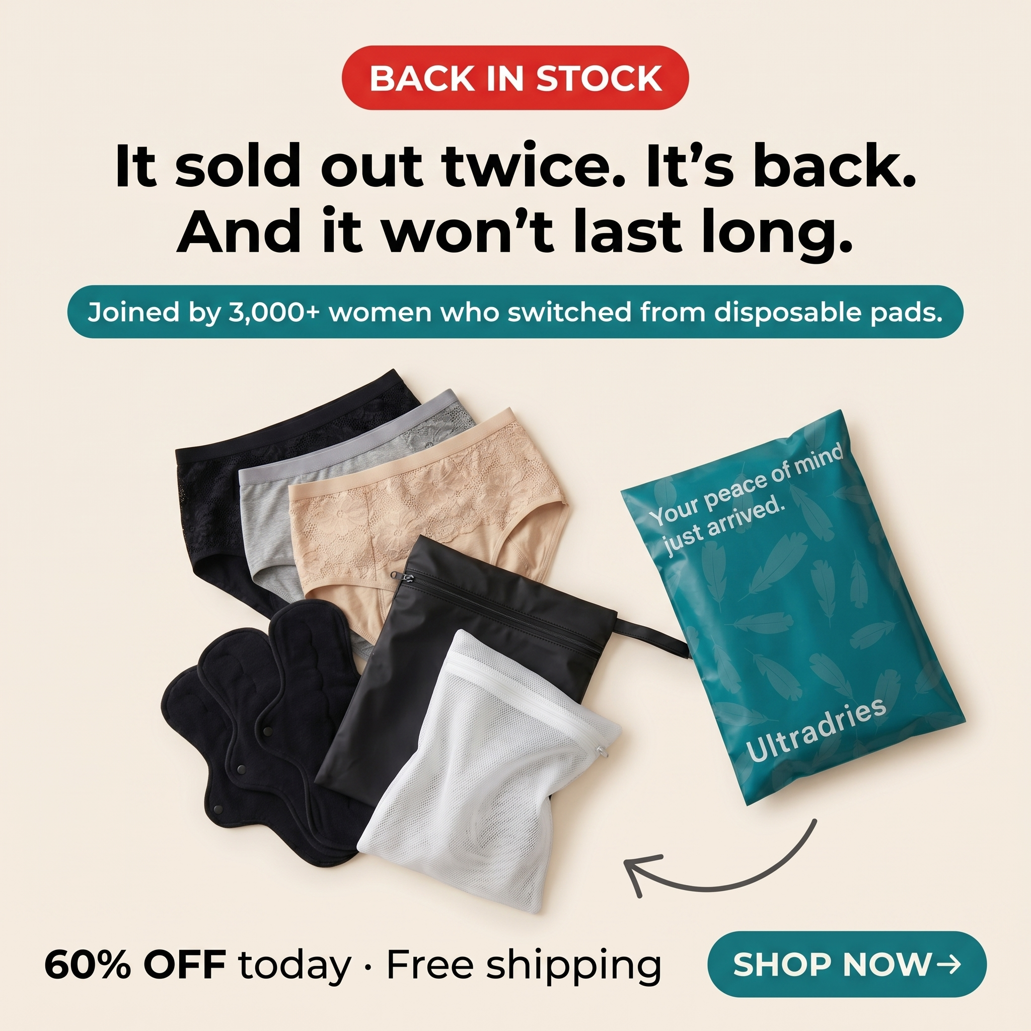 Living Leak-Free Facebook ad