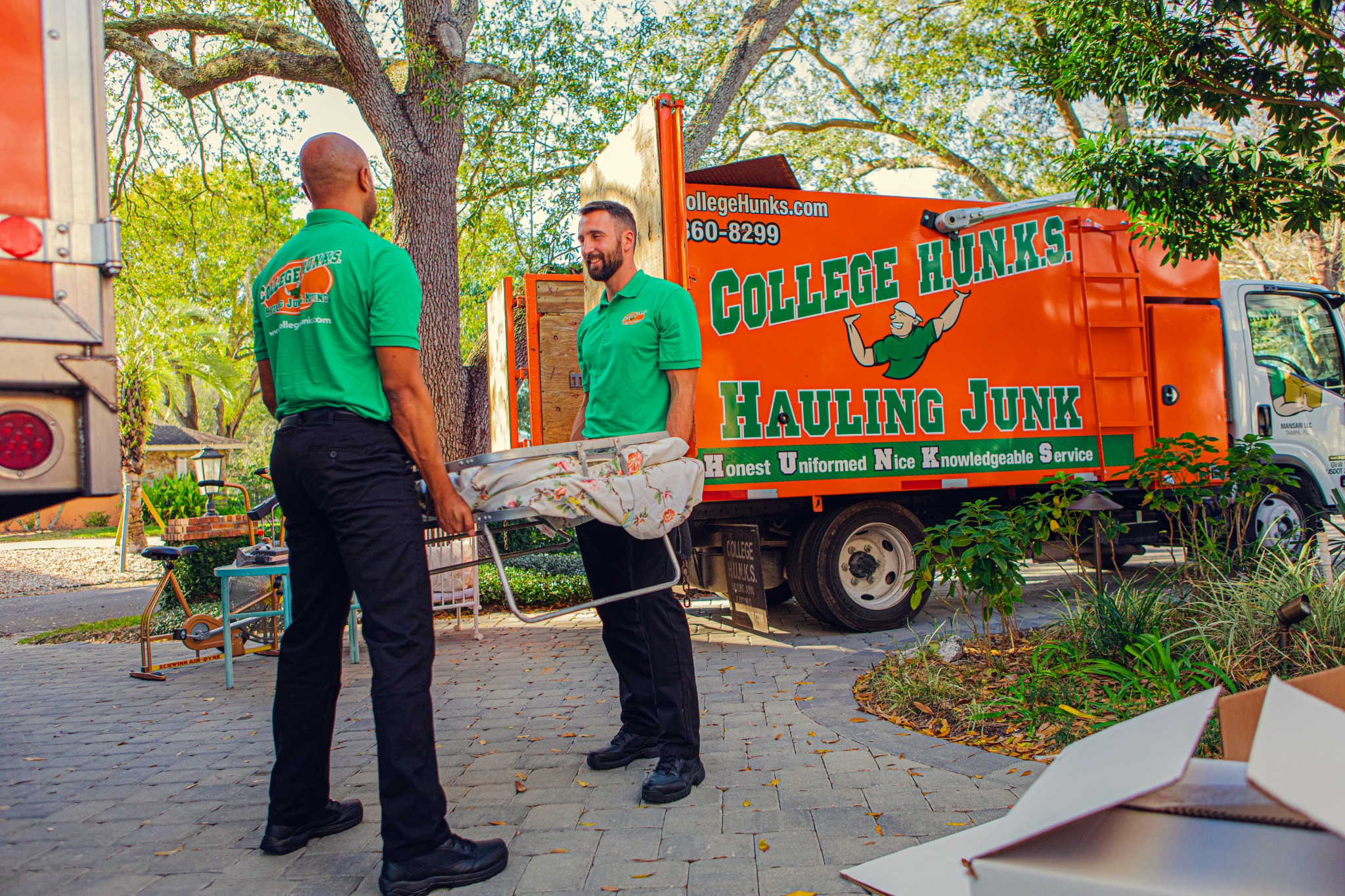 College Hunks Hauling Junk and Moving Portland Facebook ad