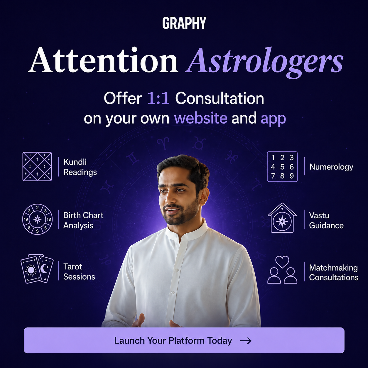Graphy Facebook ad