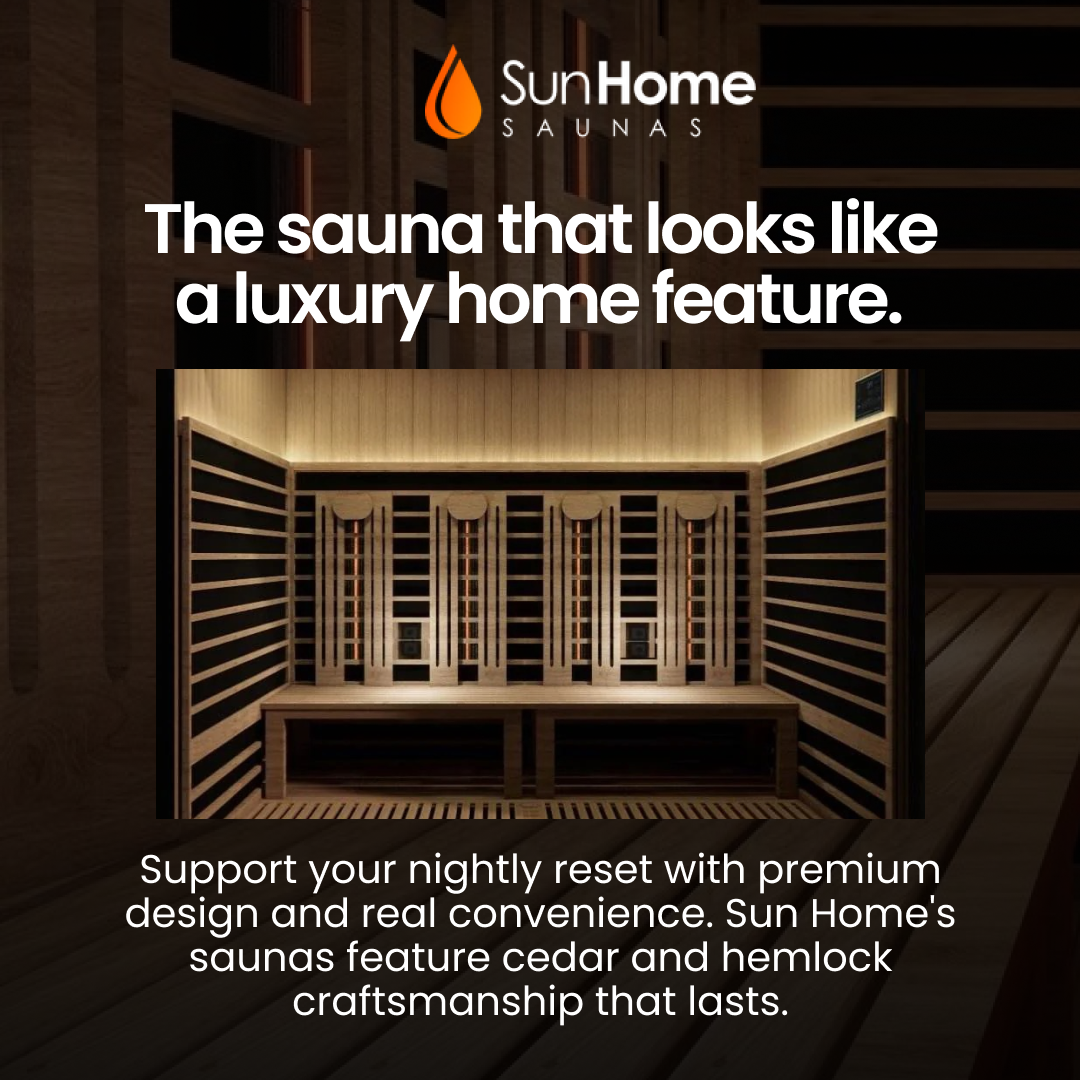 Sun Home Saunas Facebook ad