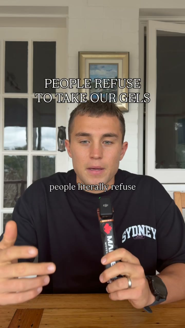 Maple Movement Facebook ad: Gut-Friendly Energy Gel