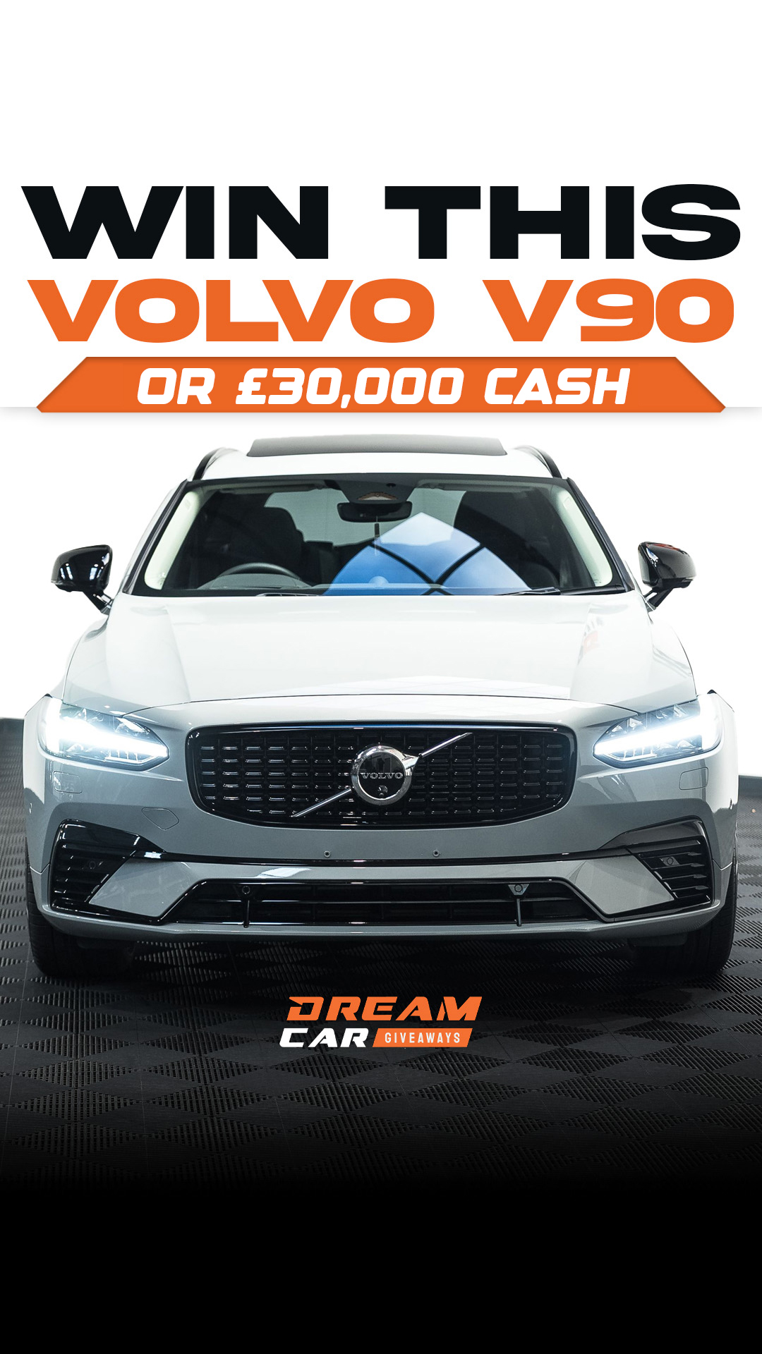Dream Car Giveaways Facebook ad