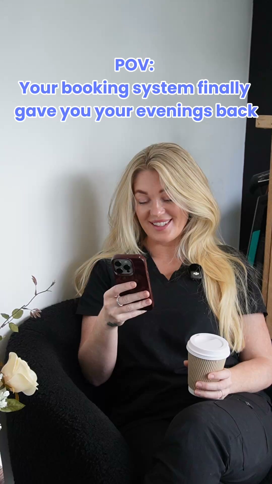 Timely Appointment Software Facebook ad: Your salon runs on Timely