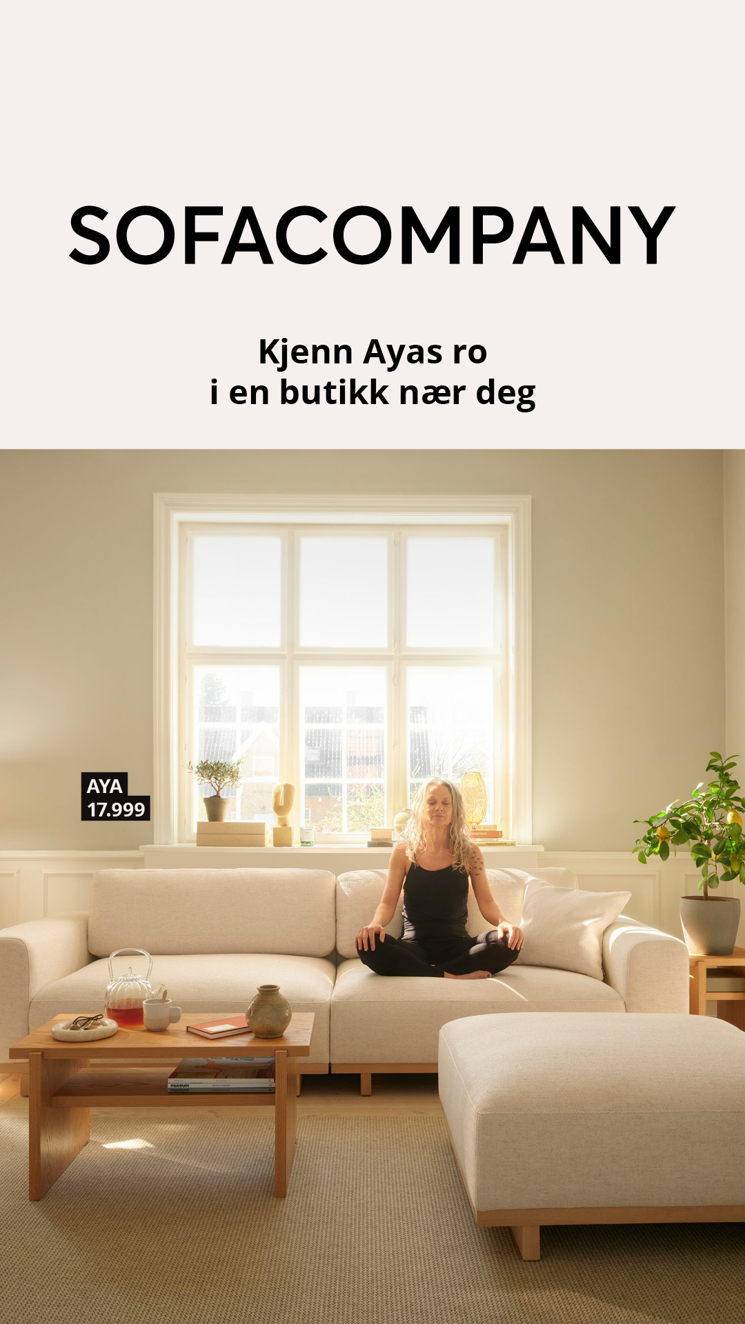 Sofacompany Facebook ad