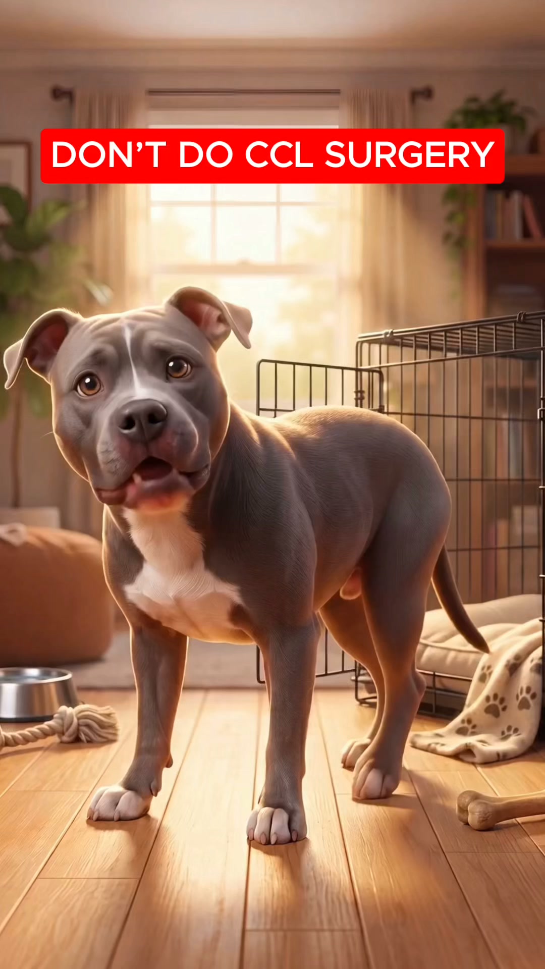 Paw Pro Vet Facebook ad: Your Dog's Knee Can Heal Without Surgery. Here's What's…