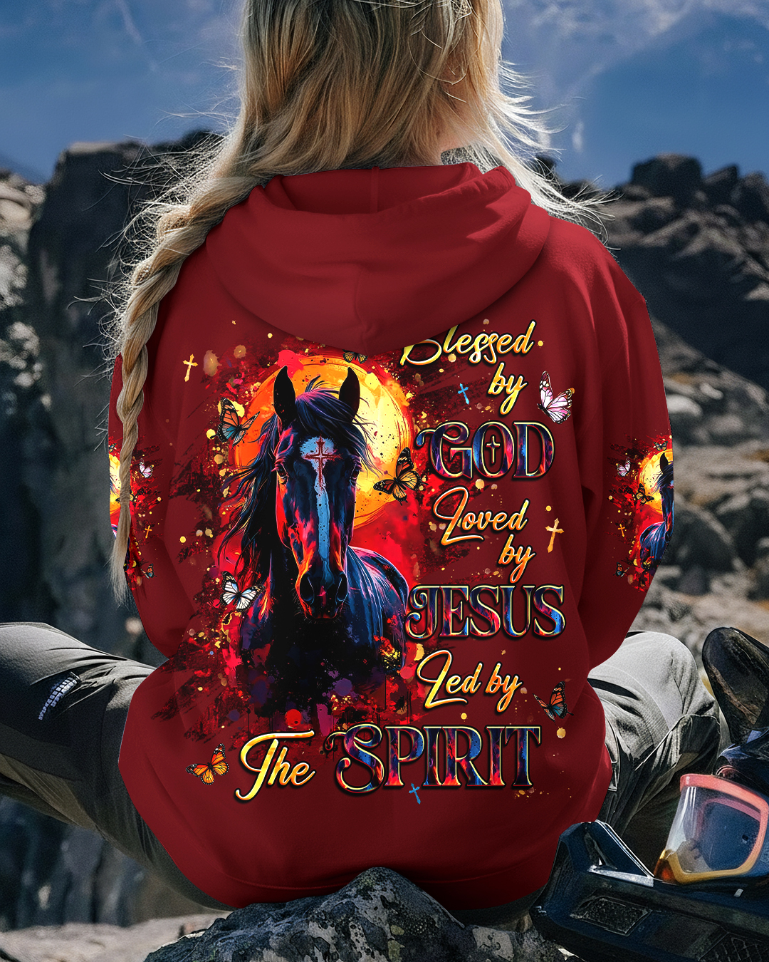 Faith Hope Love Facebook ad: 𝗕𝗹𝗲𝘀𝘀𝗲𝗱 𝗕𝘆 𝗚𝗼𝗱 𝗟𝗼𝘃𝗲𝗱 𝗕𝘆 𝗝𝗲𝘀𝘂𝘀…