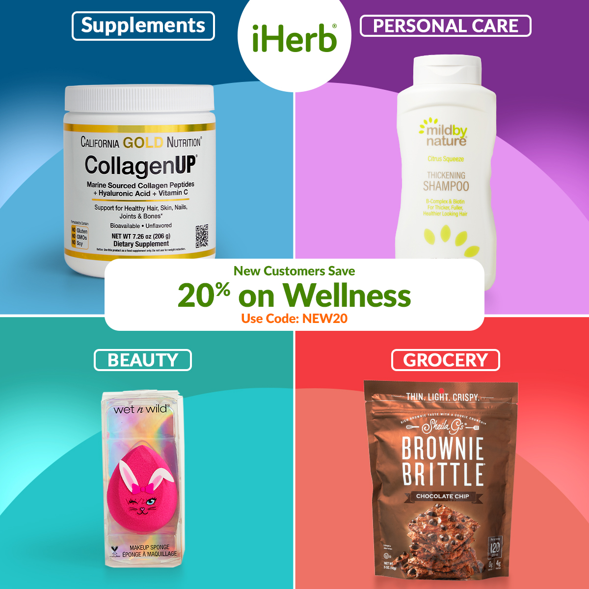 iHerb Facebook ad