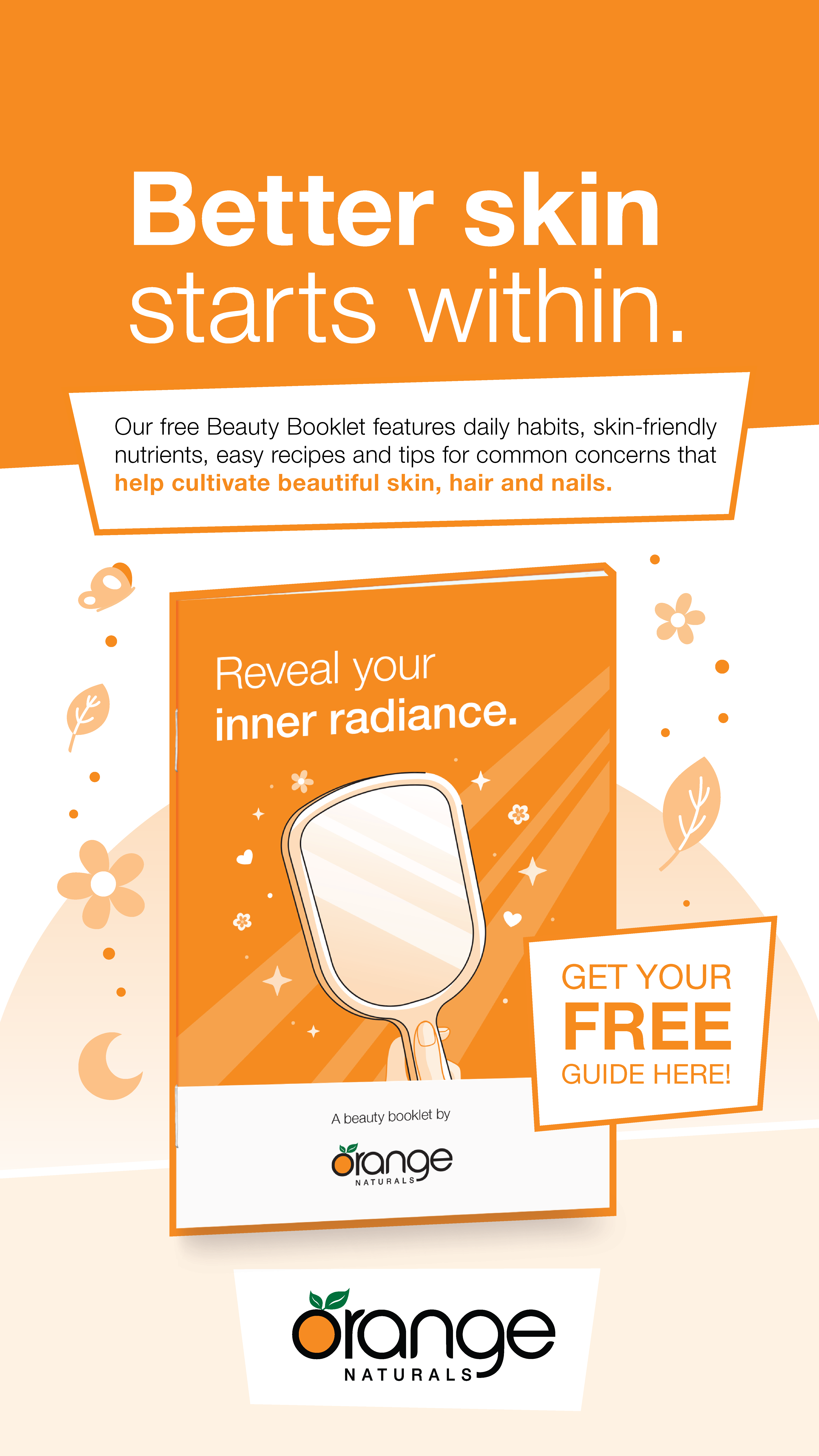 Orange Naturals Facebook ad