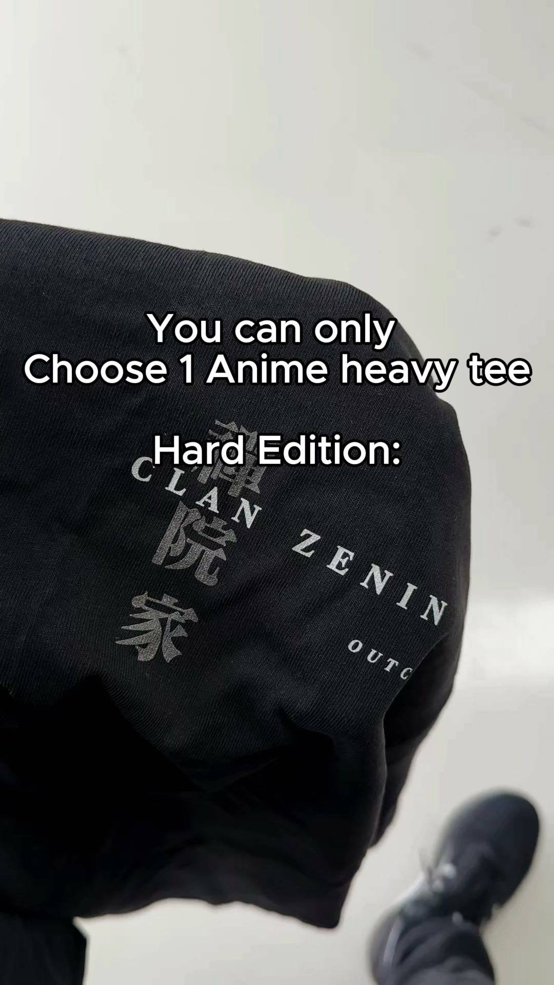 Iced Tea Aesthetics Facebook ad: Anime Inspired Streetwear