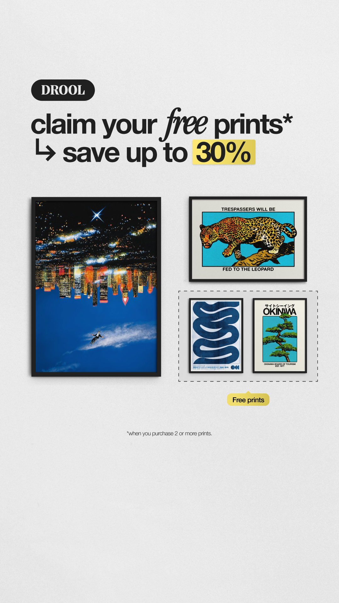 DROOL Facebook ad: DROOL | Curated Art