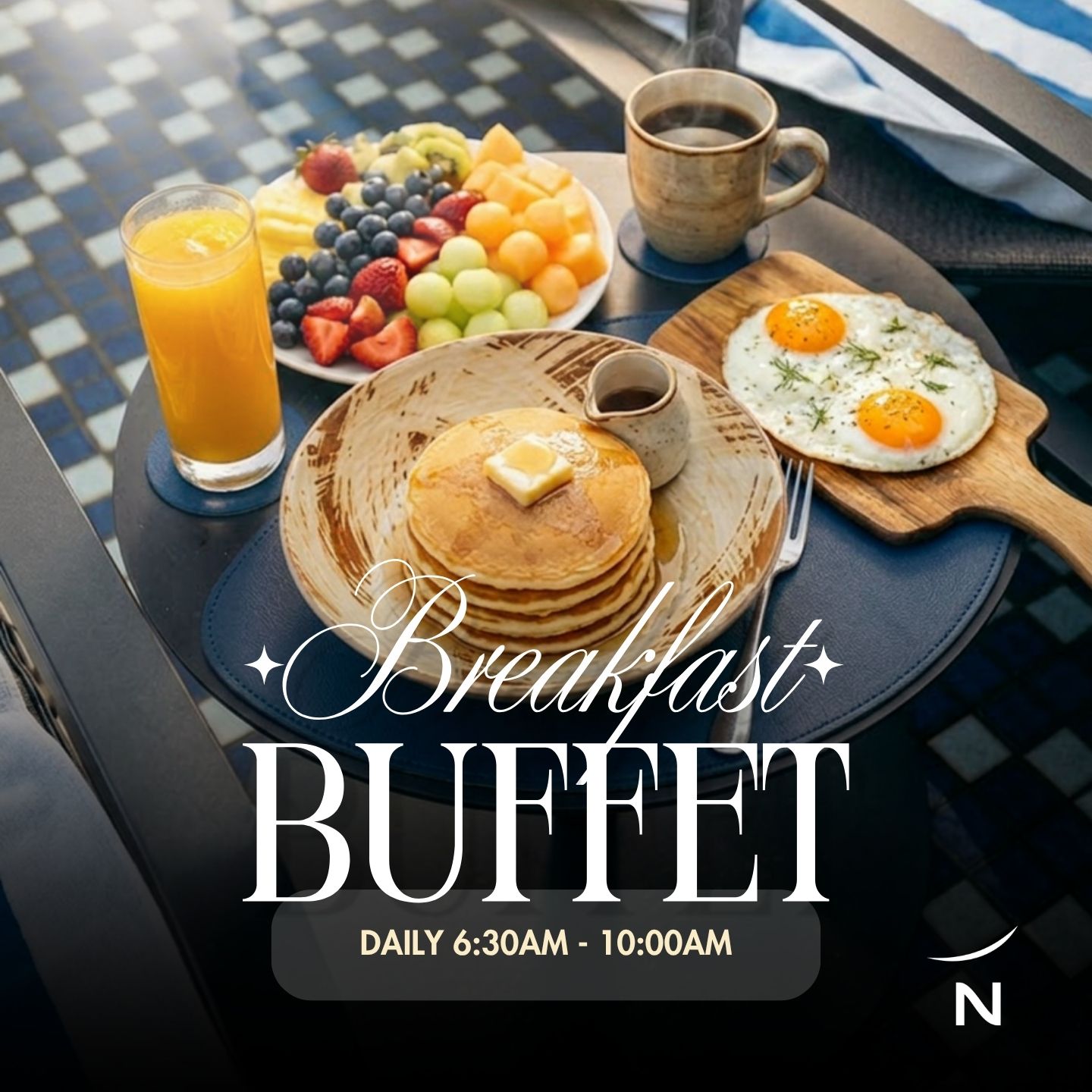 Novotel Singapore on Stevens Facebook ad: Breakfast for the Whole Family