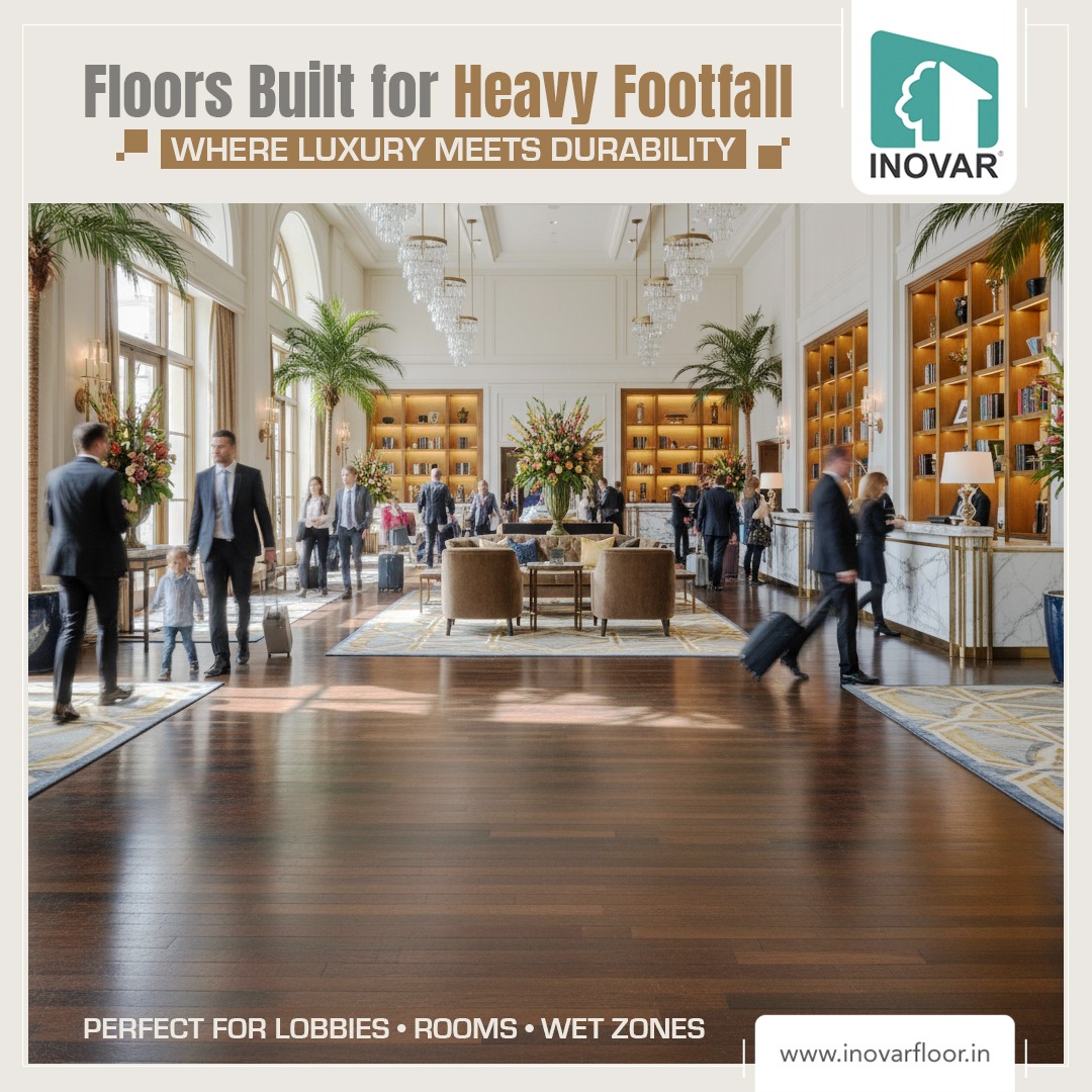 Inovar Floors India Pvt Ltd Facebook ad: Trusted Flooring for Hotels & Resorts