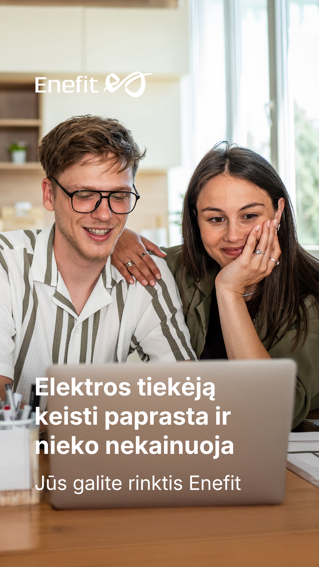 Enefit Lietuva Facebook ad