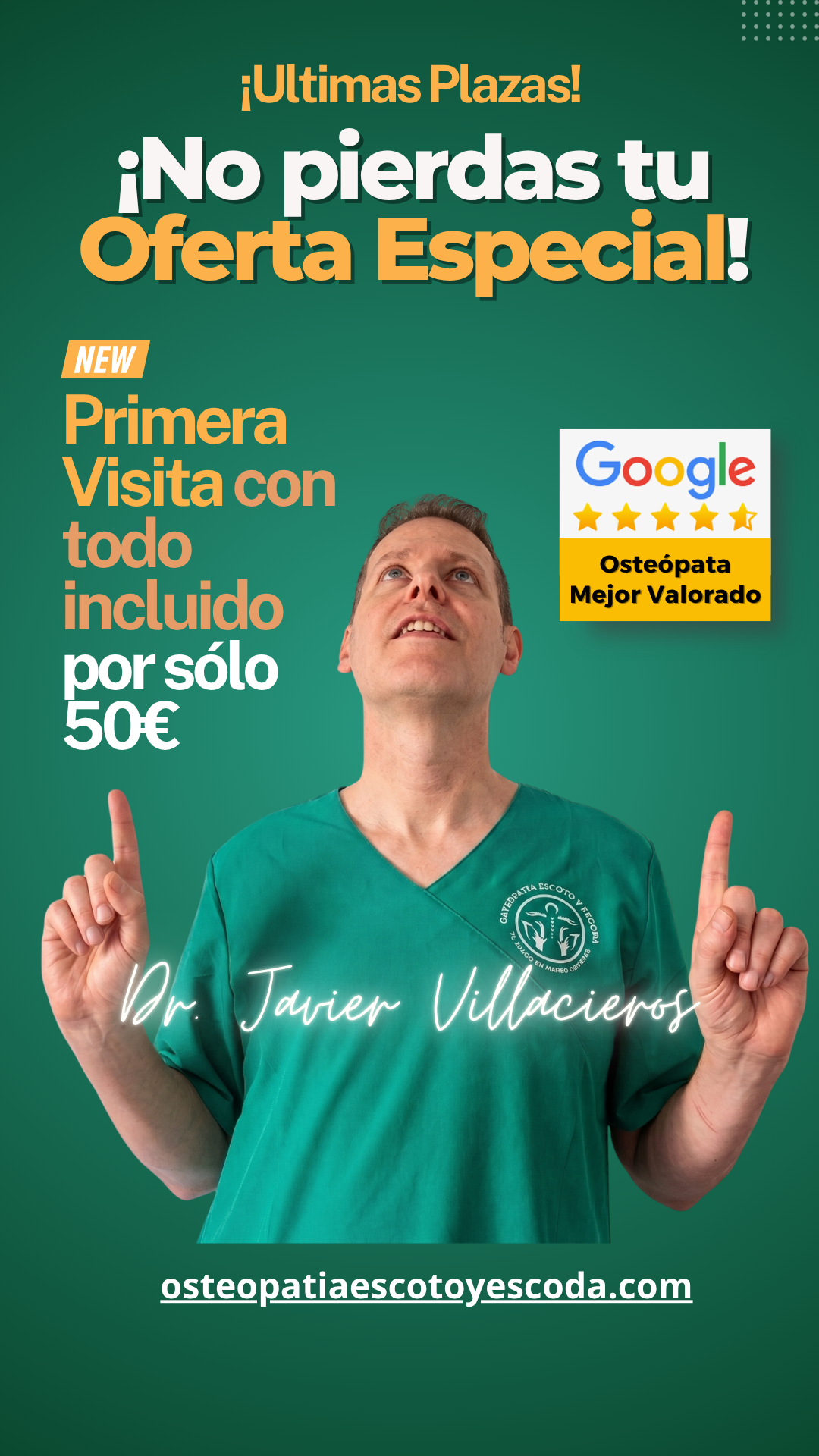 Osteopatía Escoto y Escoda  Facebook ad