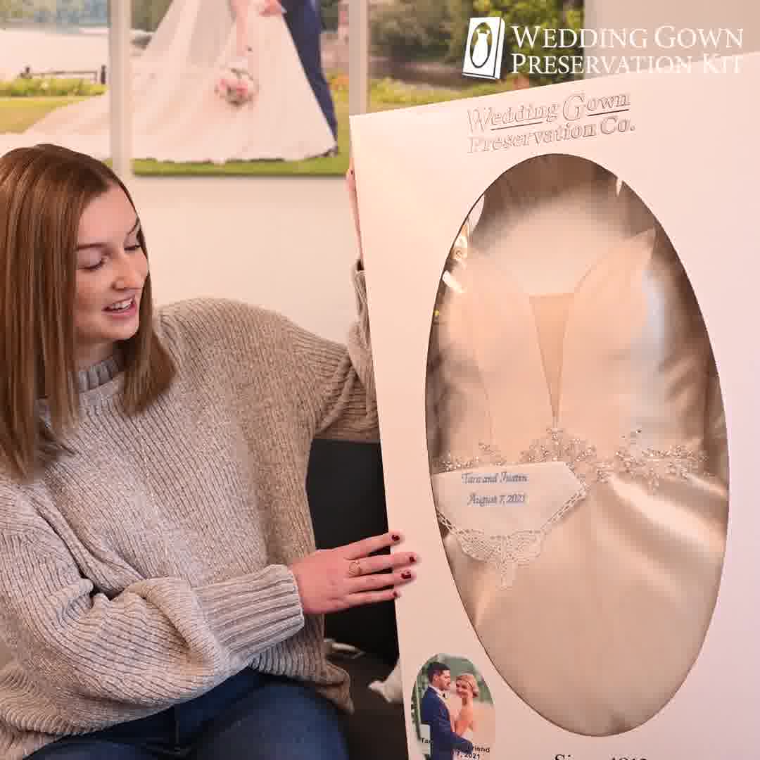 Wedding Gown Preservation Kit Facebook ad