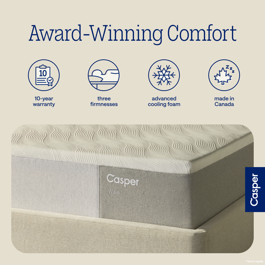 Casper Canada Facebook ad