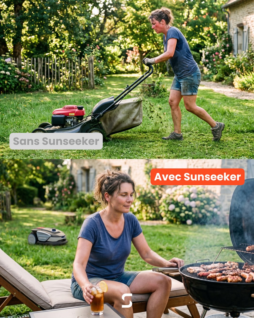 Sunseeker France Facebook ad: Barbecue entre amis?