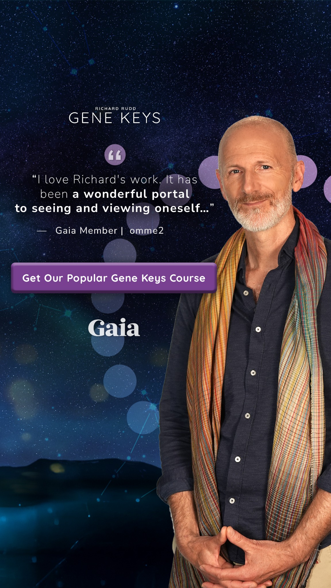 Gaia Facebook ad