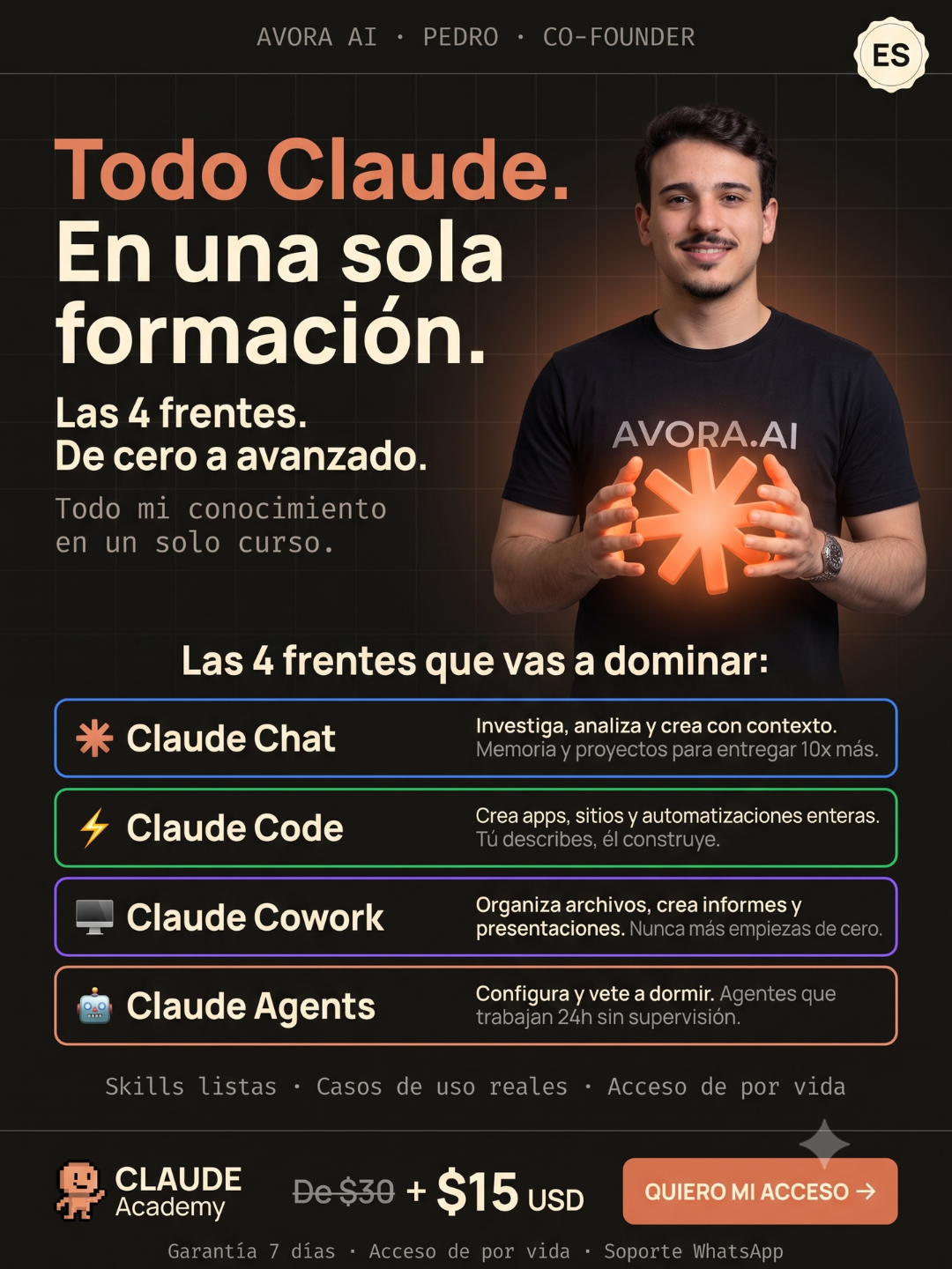 Avora Code Facebook ad