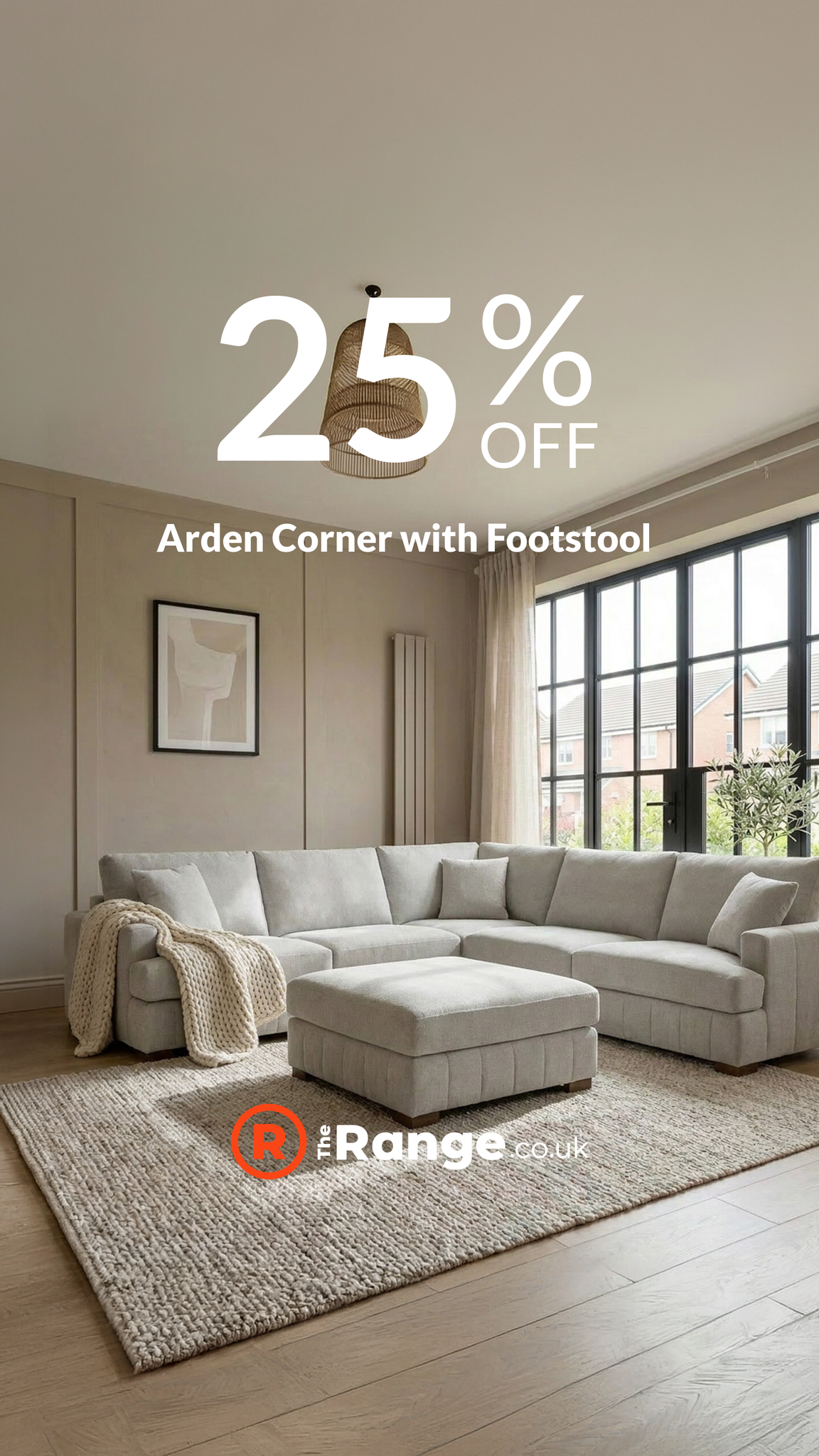 The Range Facebook ad: 25% For A Limited Time