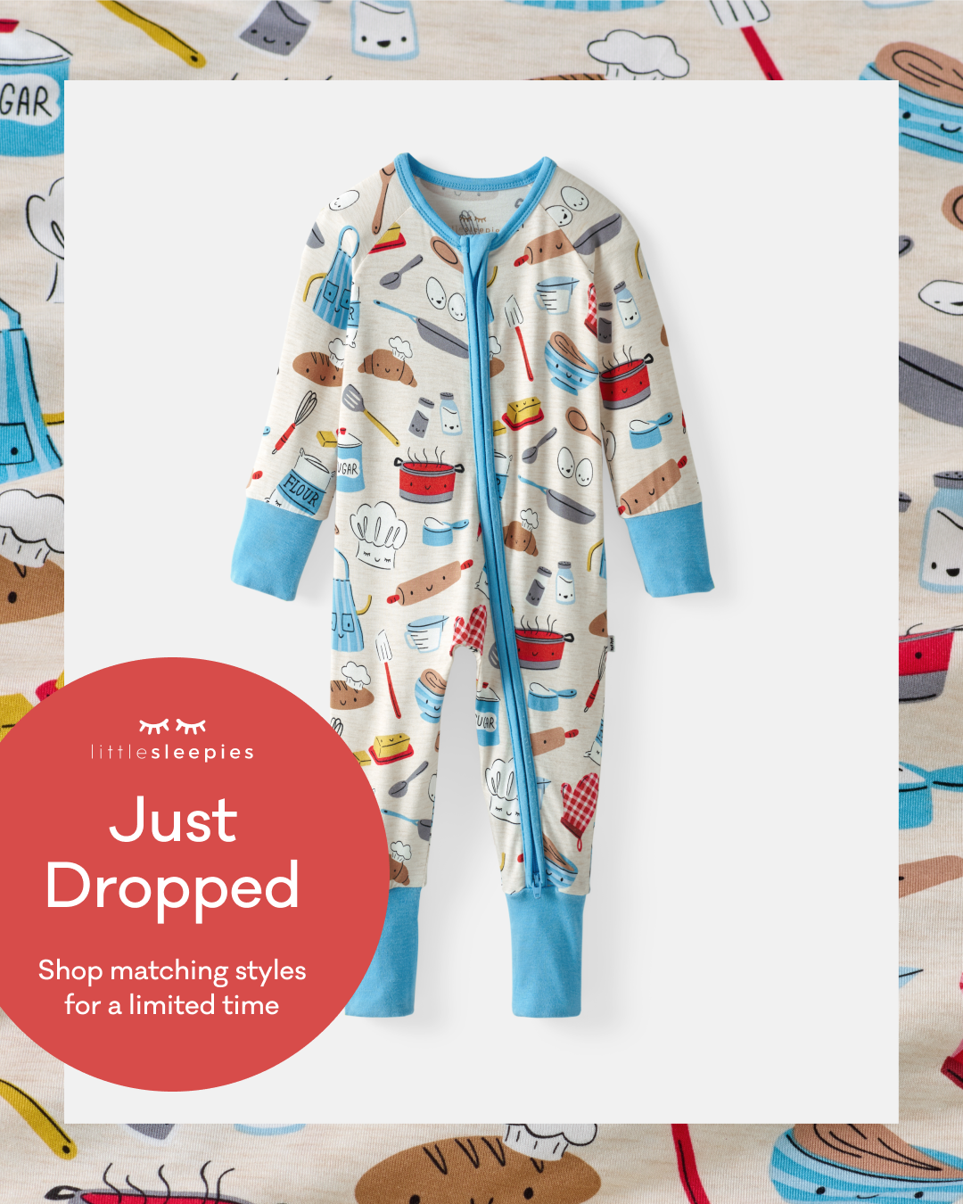 Little Sleepies Facebook ad