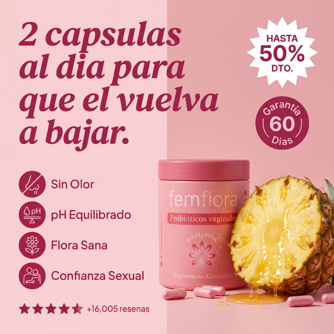 Femflora Brand Facebook ad