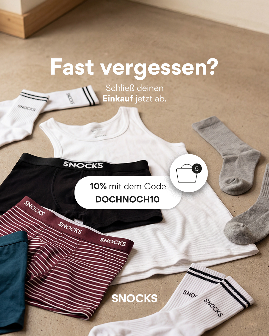 Snocks Facebook ad