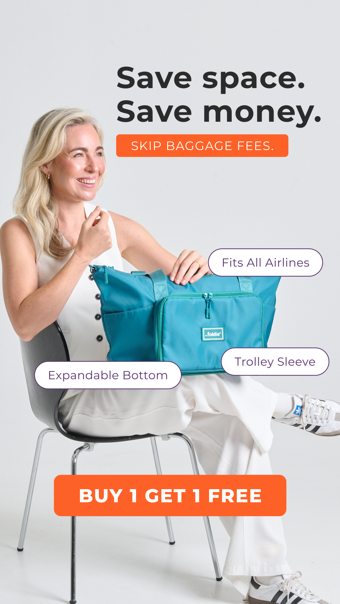 The Foldie Facebook ad