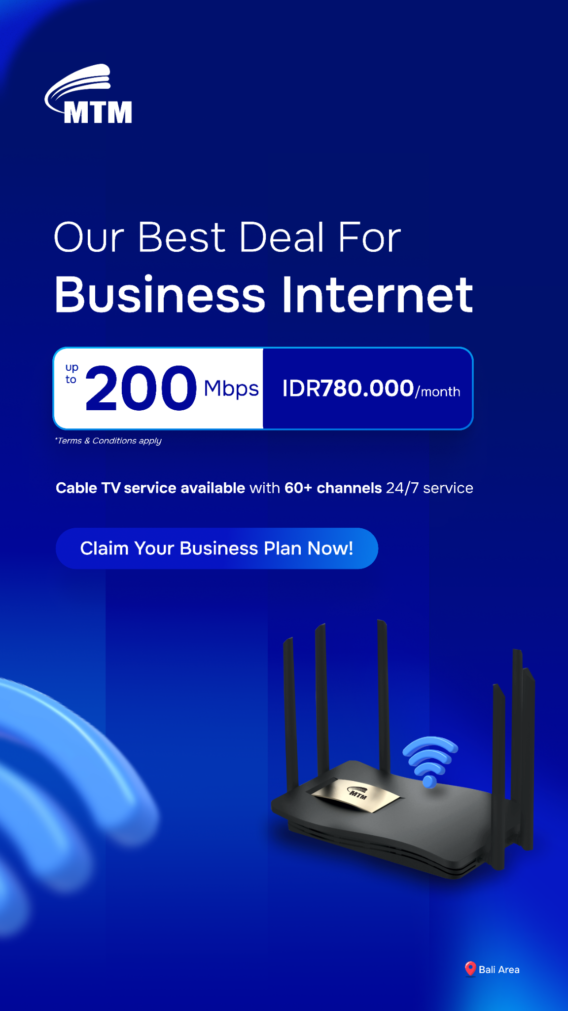 MTM Bali Facebook ad